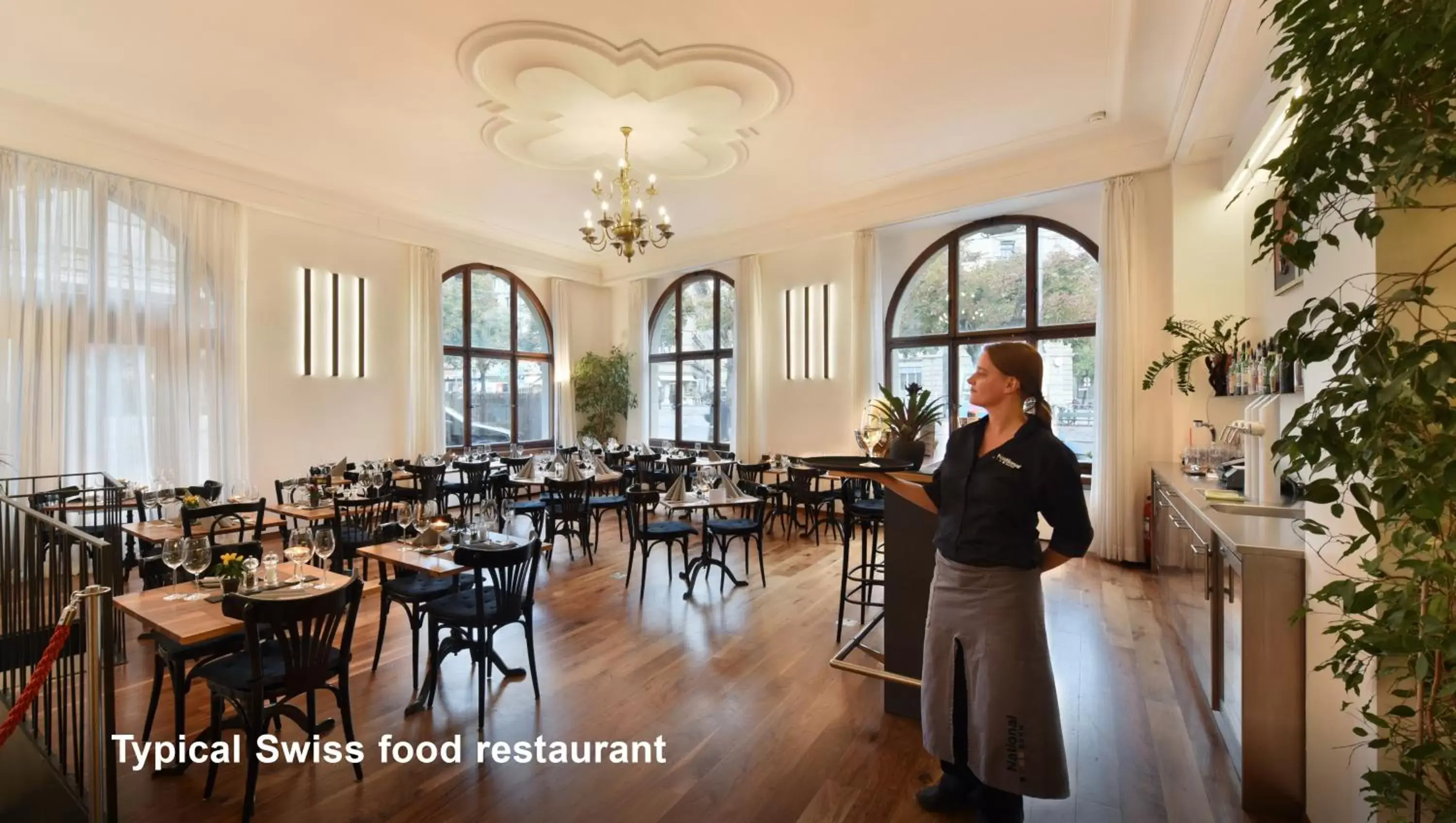 Restaurant/Places to Eat in Hotel National Bern