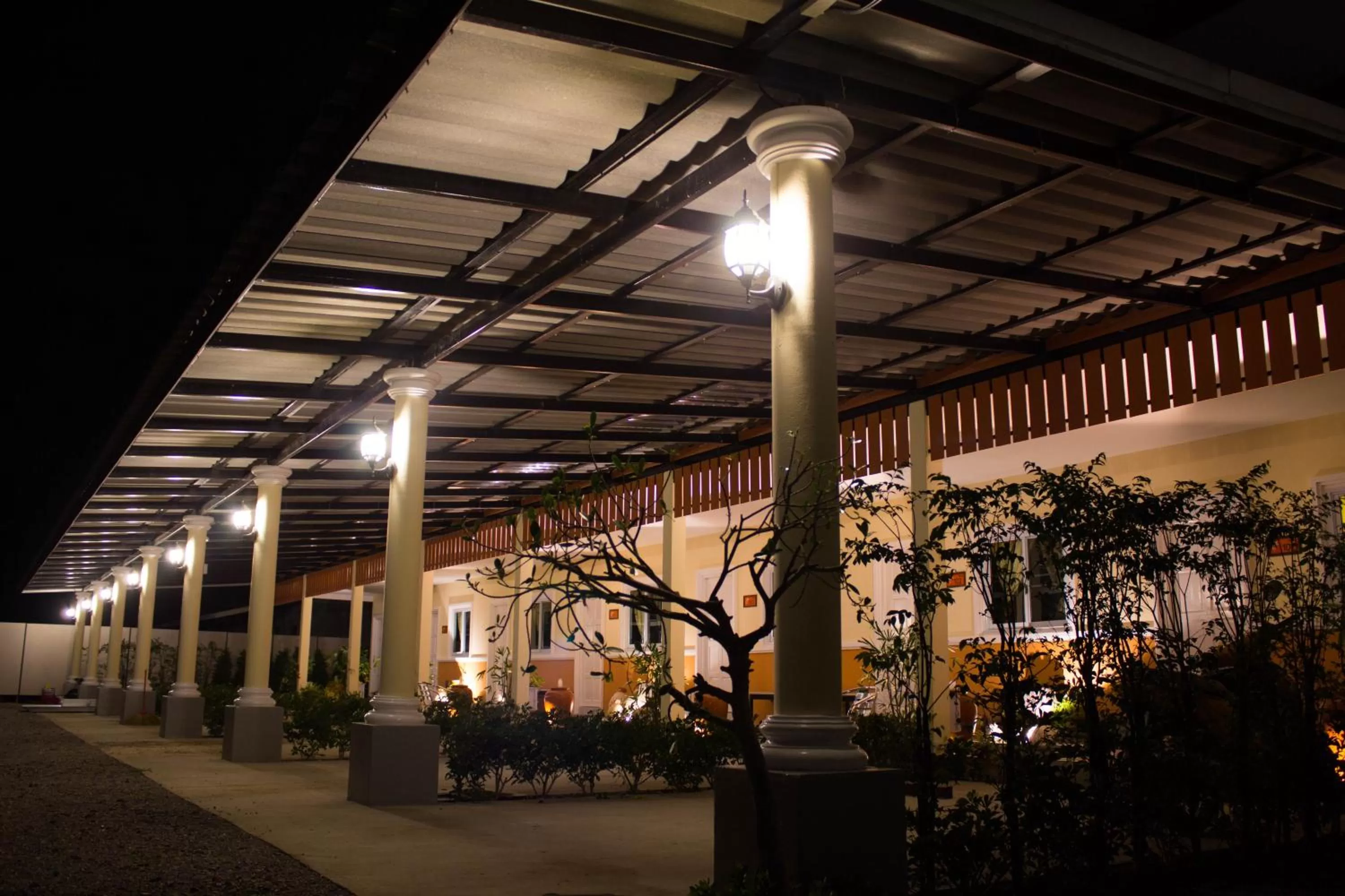 Patio in Fancy Carp Resort