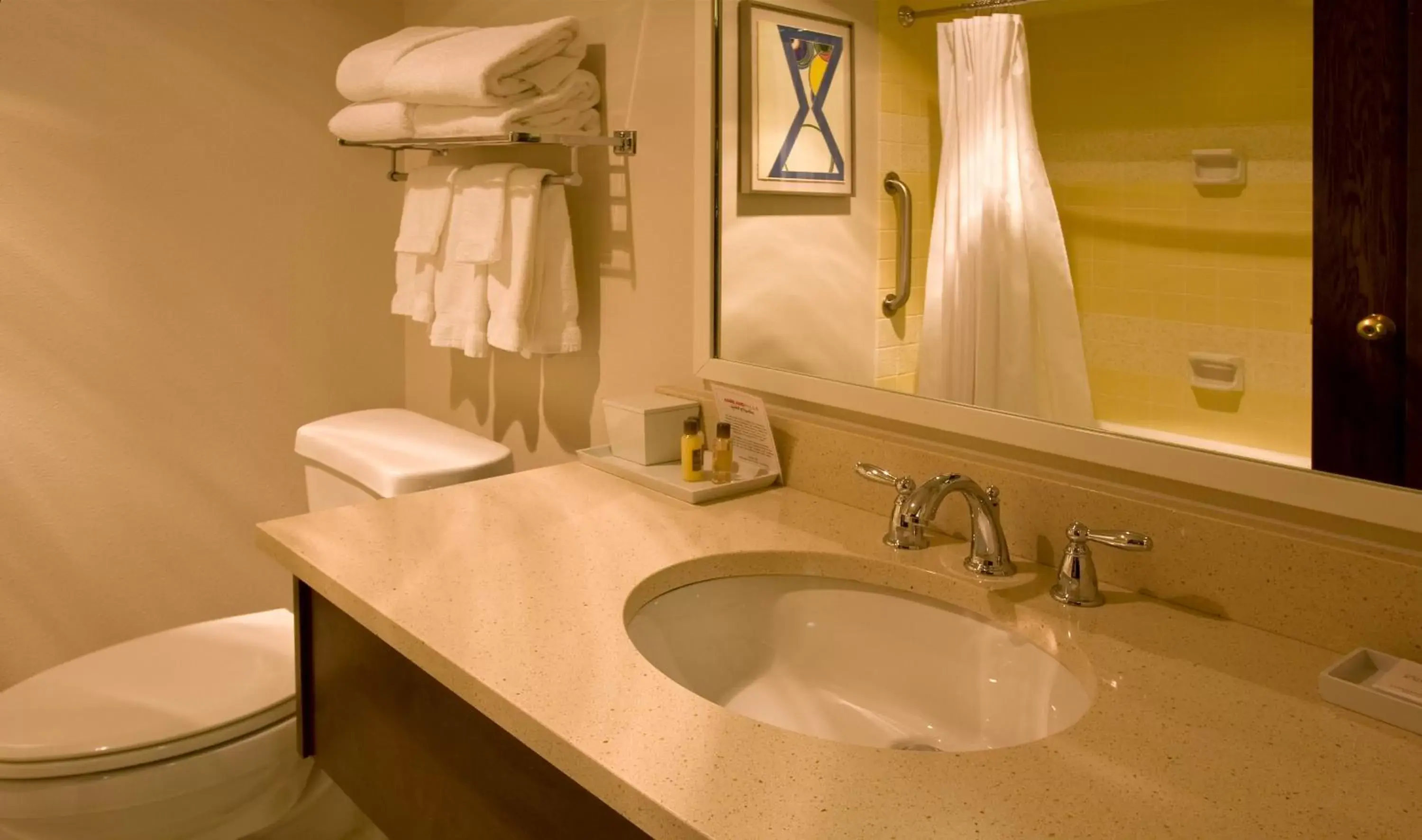 Bathroom in Ashland Hills Hotel & Suites