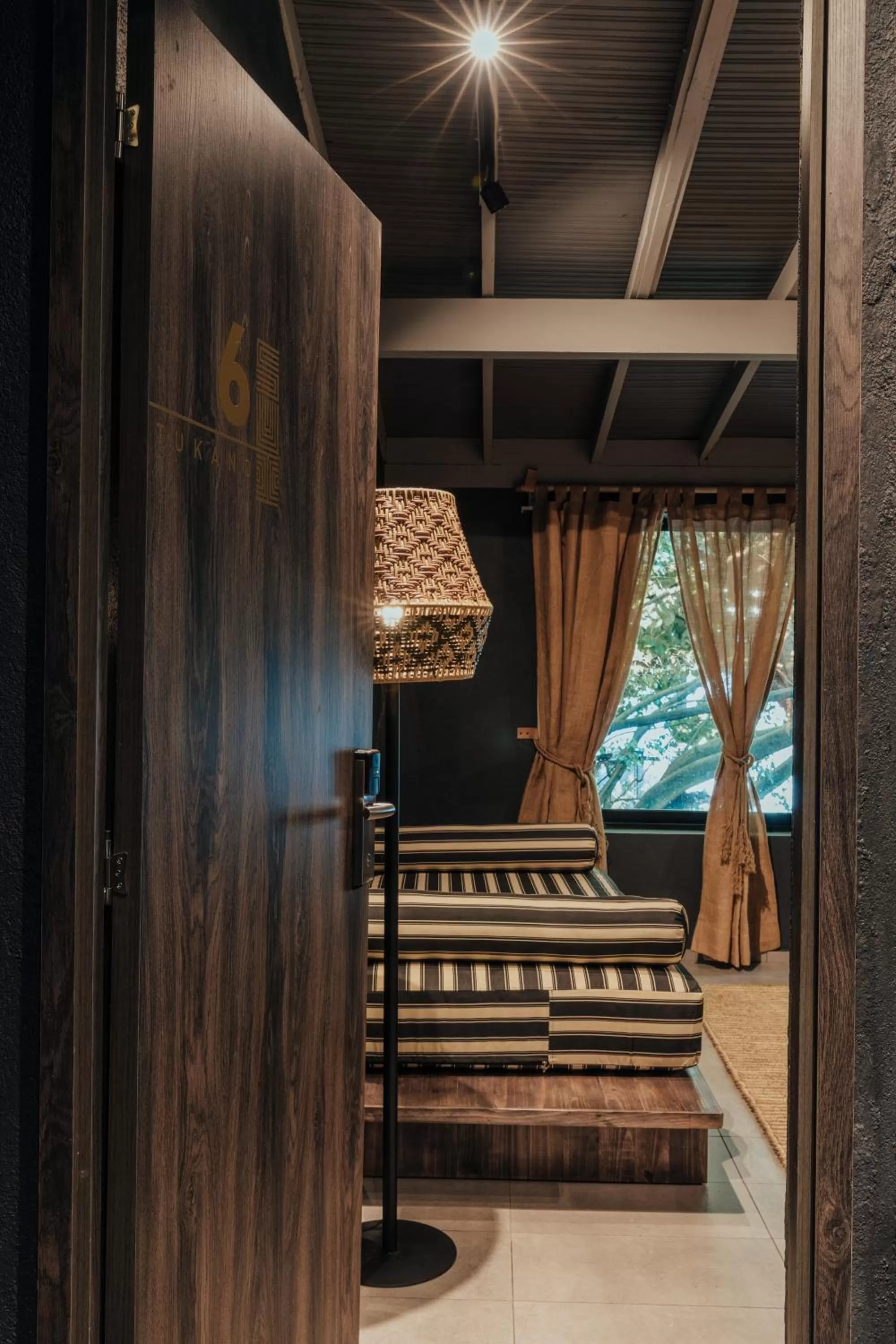 Decorative detail, Bed in Sui Boutique Hotel