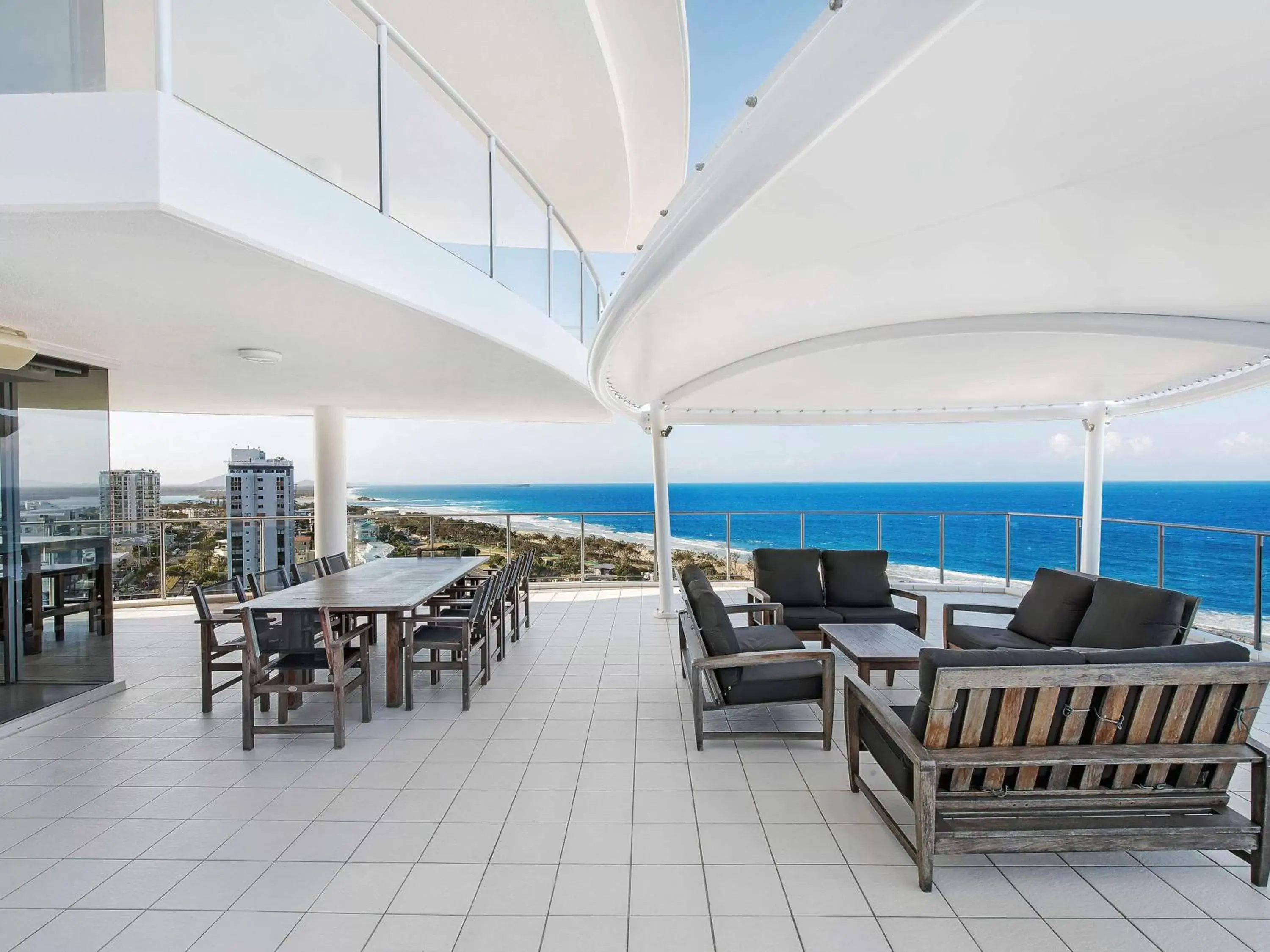 Balcony/Terrace, Restaurant/Places to Eat in The Sebel Maroochydore