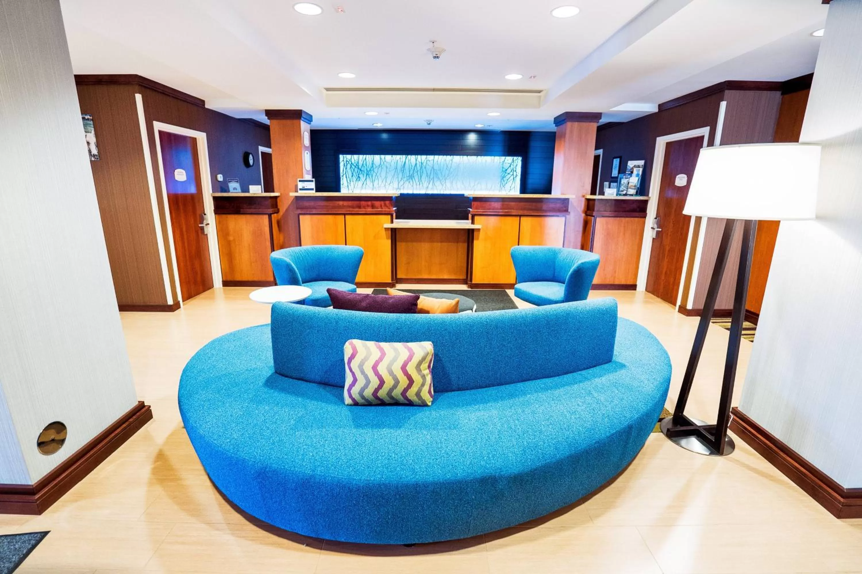 Lobby or reception in Fairfield by Marriott Medford Long Island