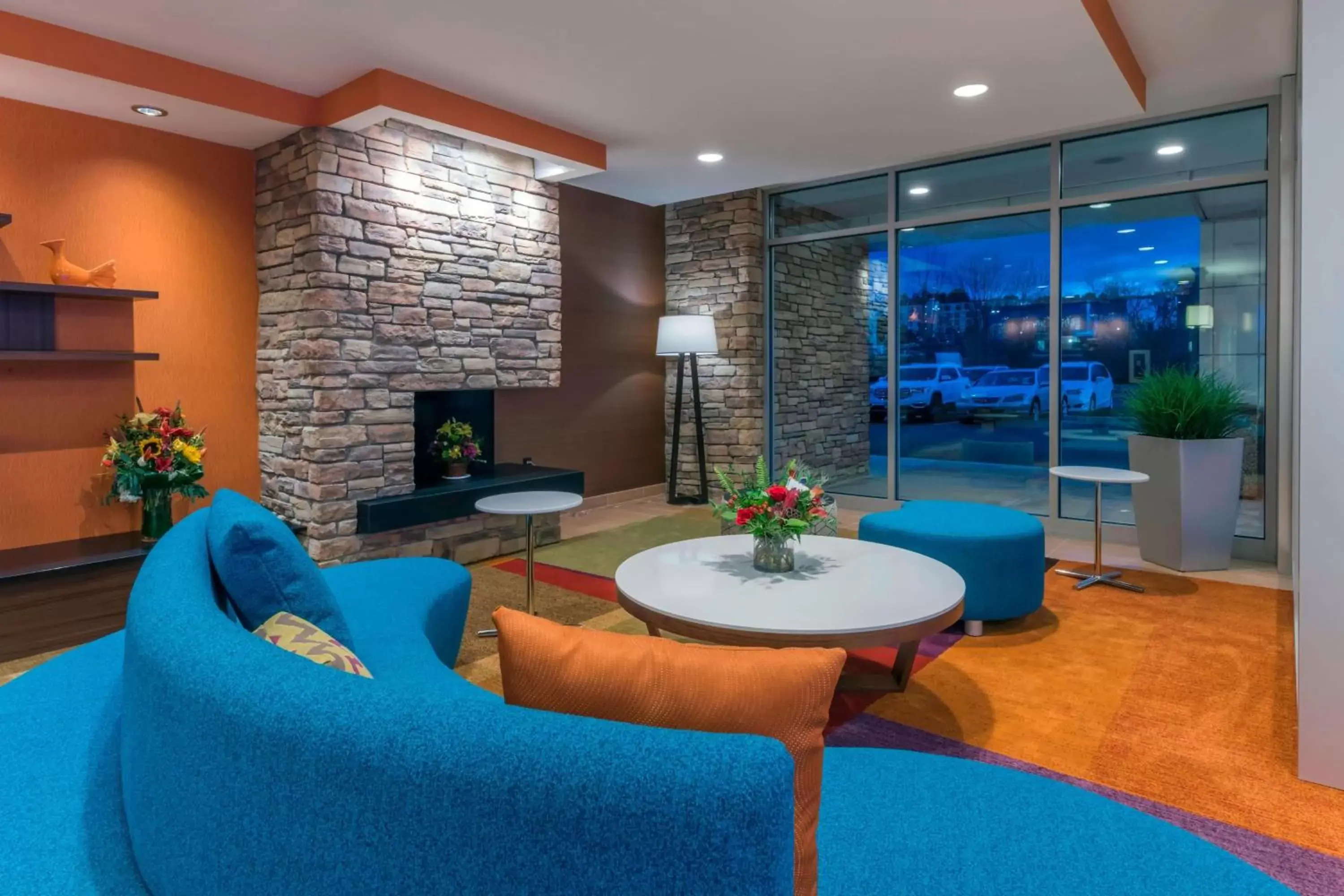 Lobby or reception, Seating Area in Fairfield Inn & Suites by Marriott Boston Marlborough/Apex Center