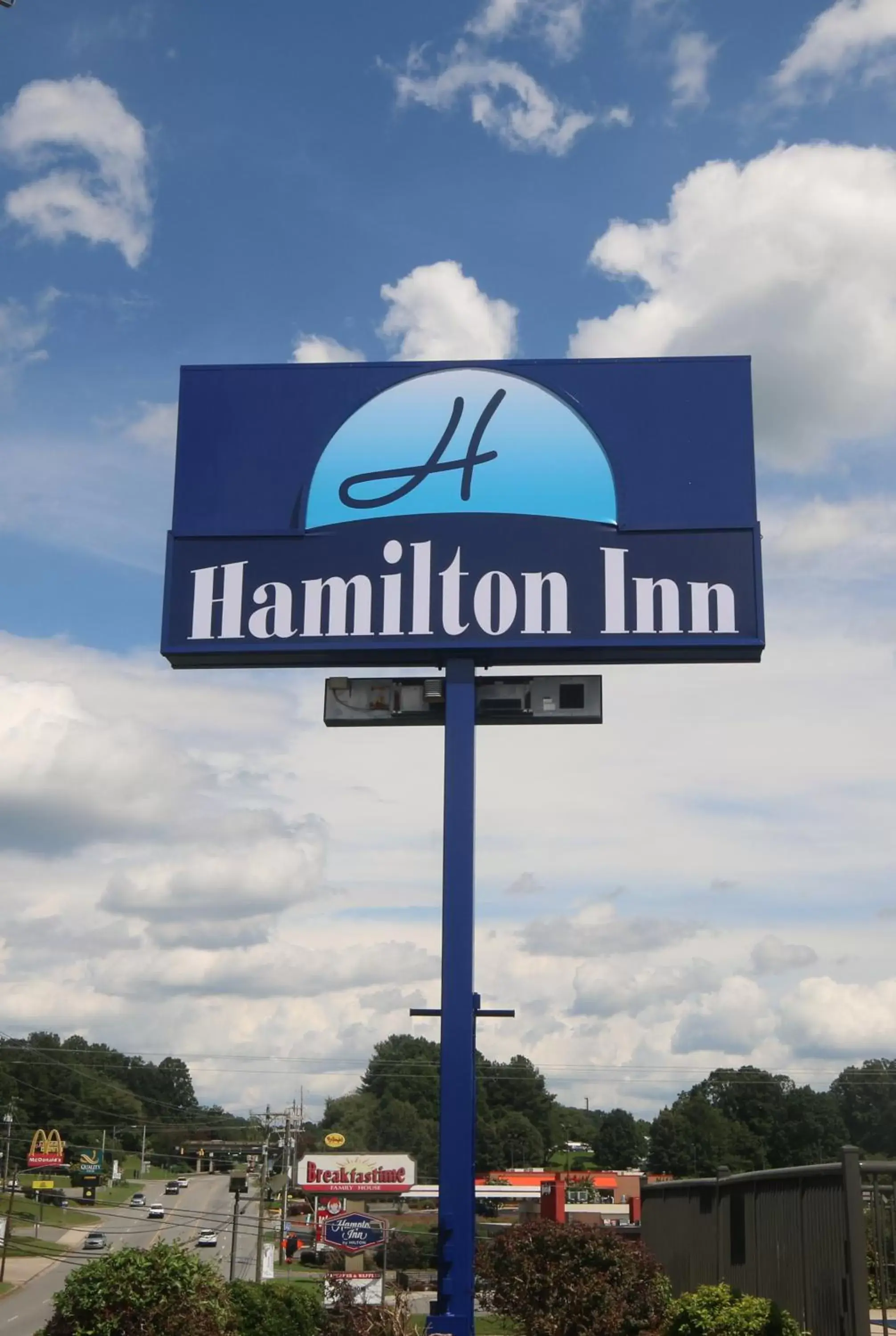 Property logo or sign in Hamilton Inn Jonesville I-77