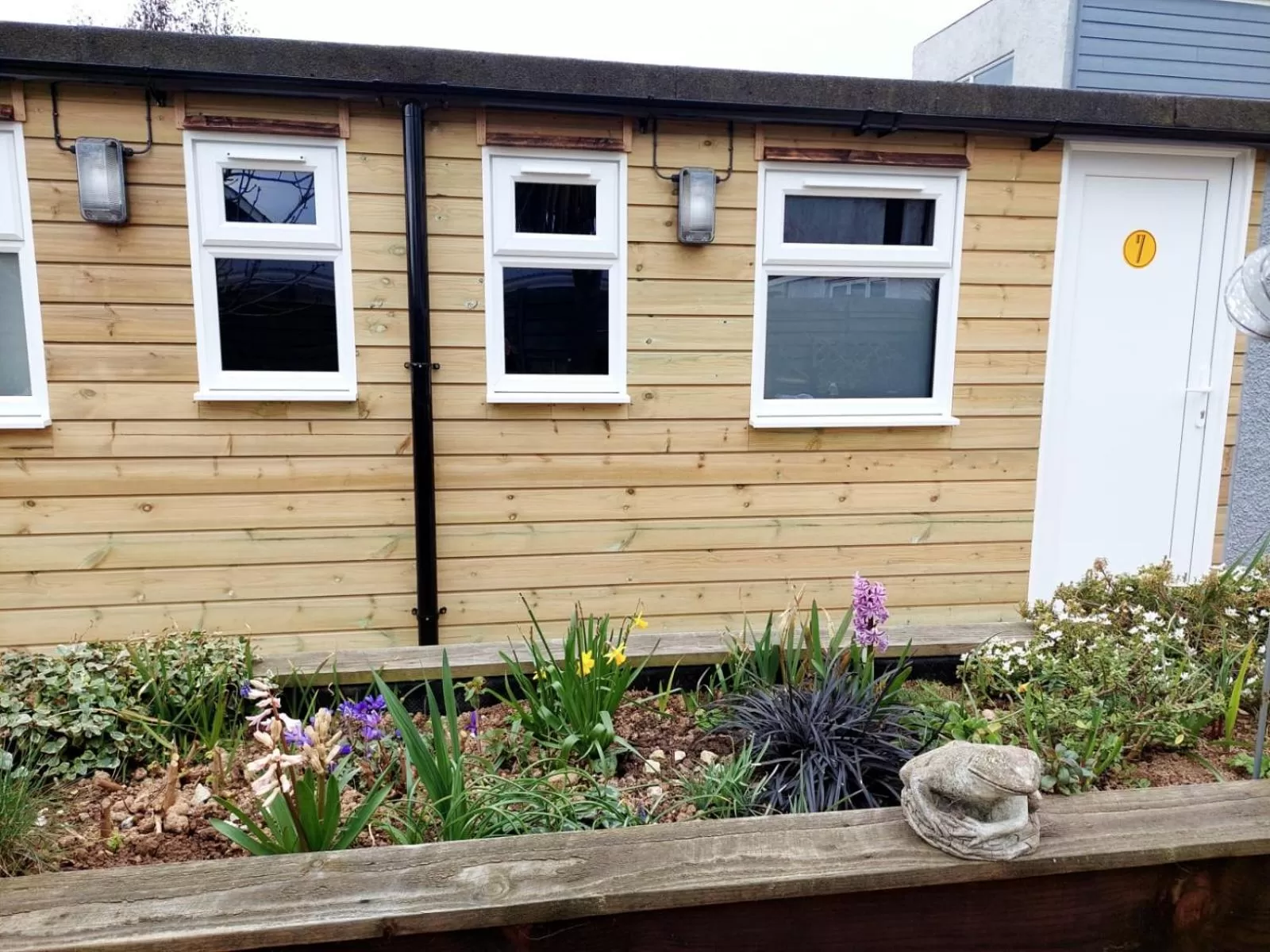 Garden in Pensalda Guest House