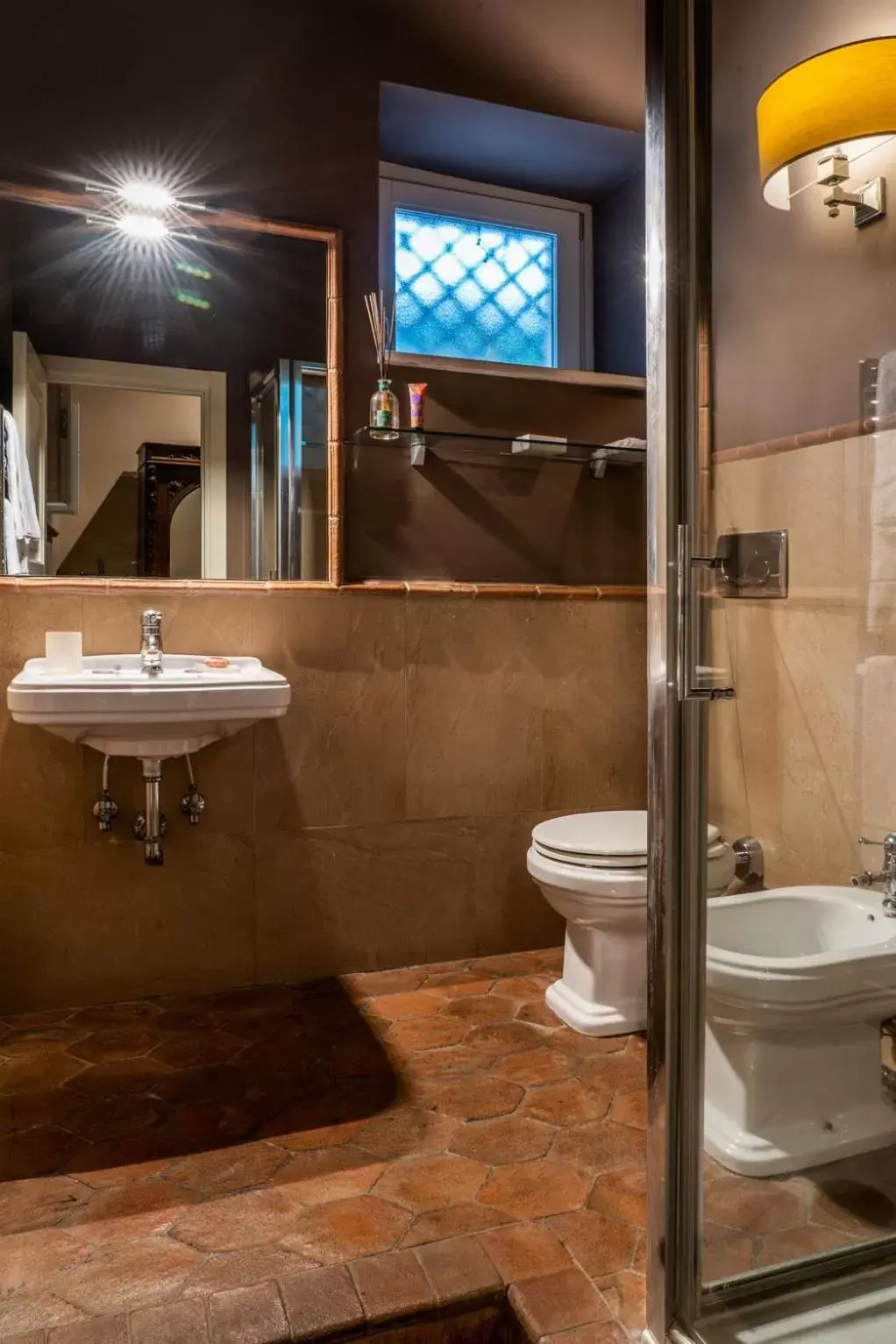 Bathroom in Hotel Villa Carlotta