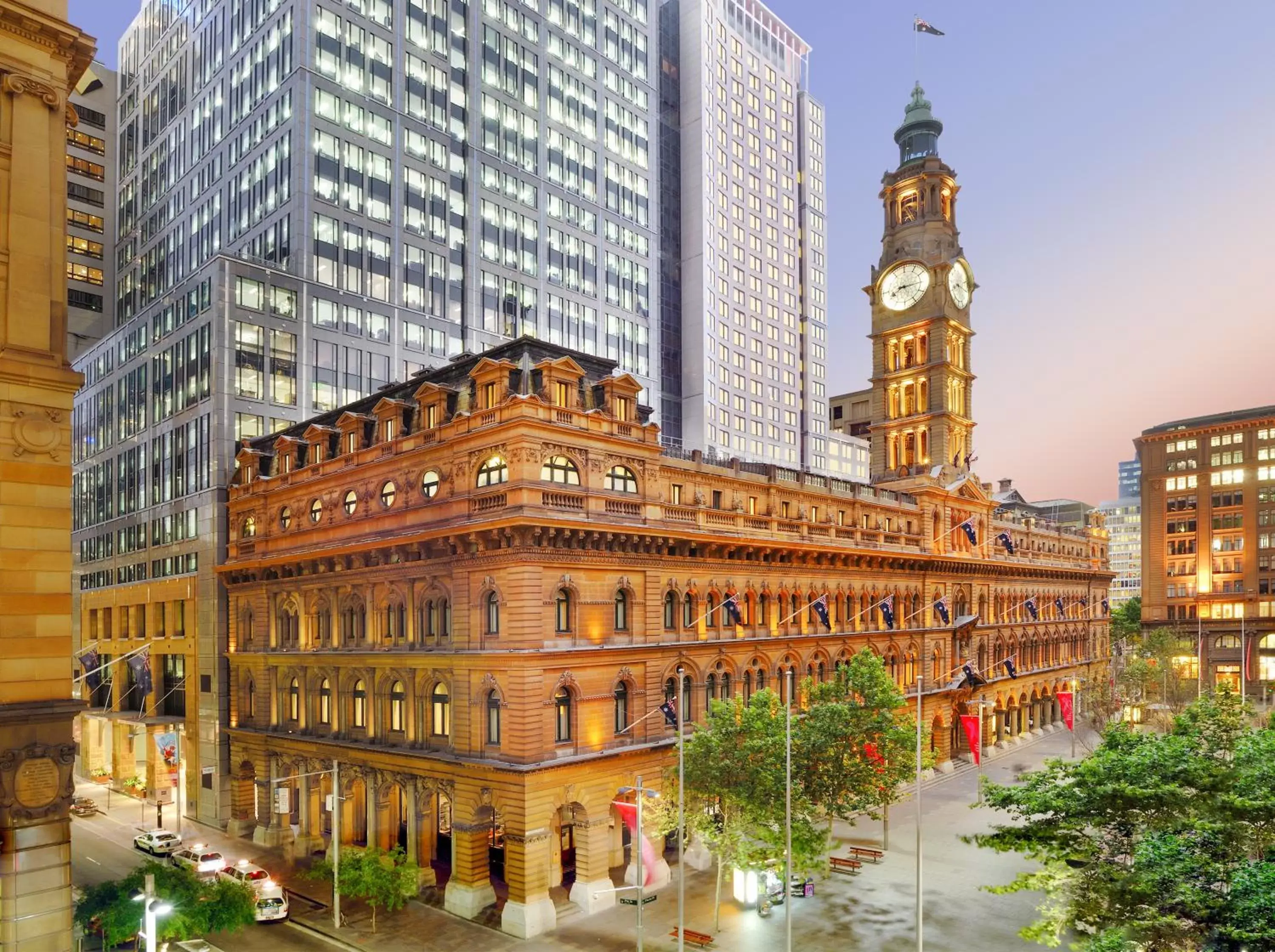 Property building in The Fullerton Hotel Sydney