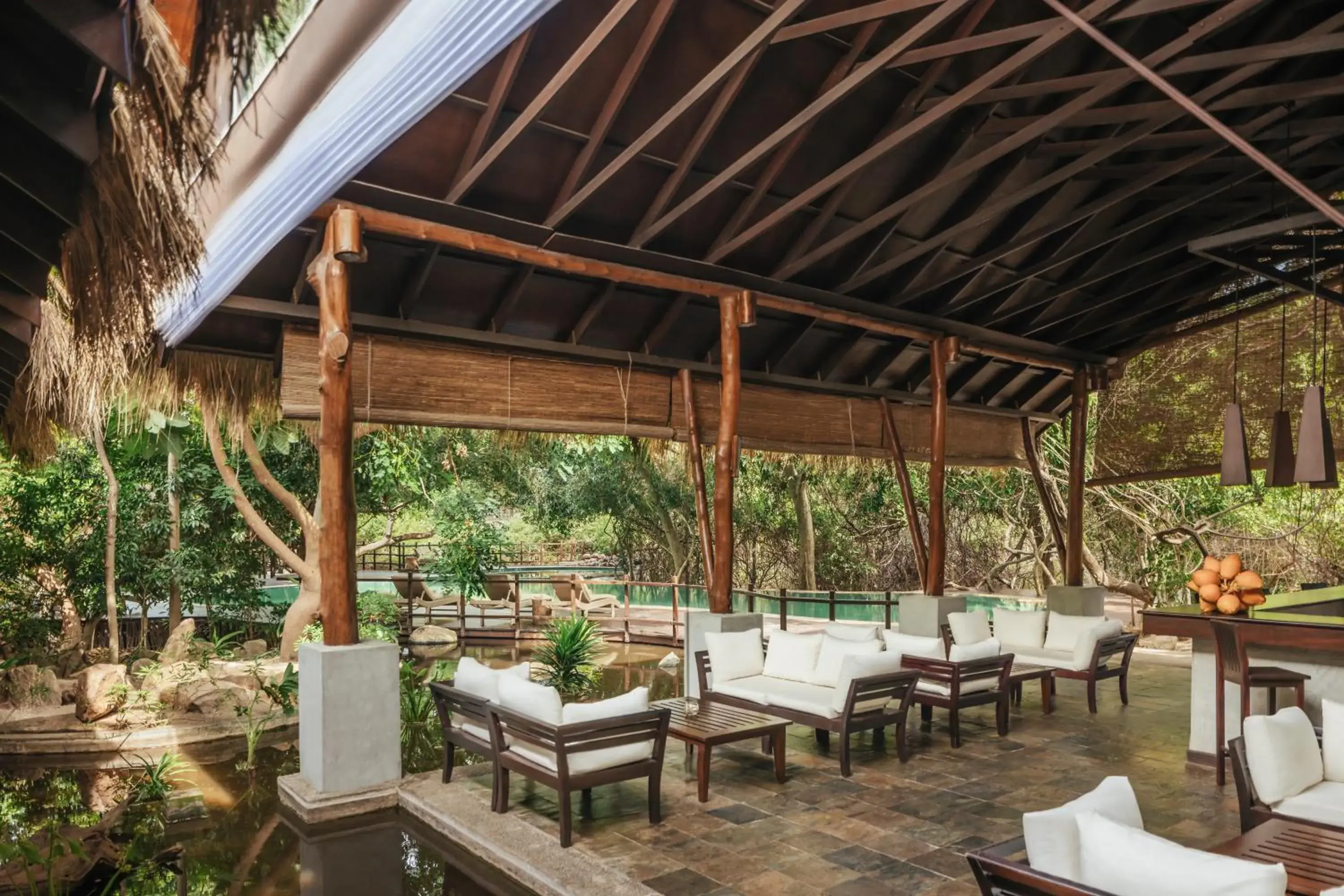 Lounge or bar, Restaurant/Places to Eat in Uga Jungle Beach