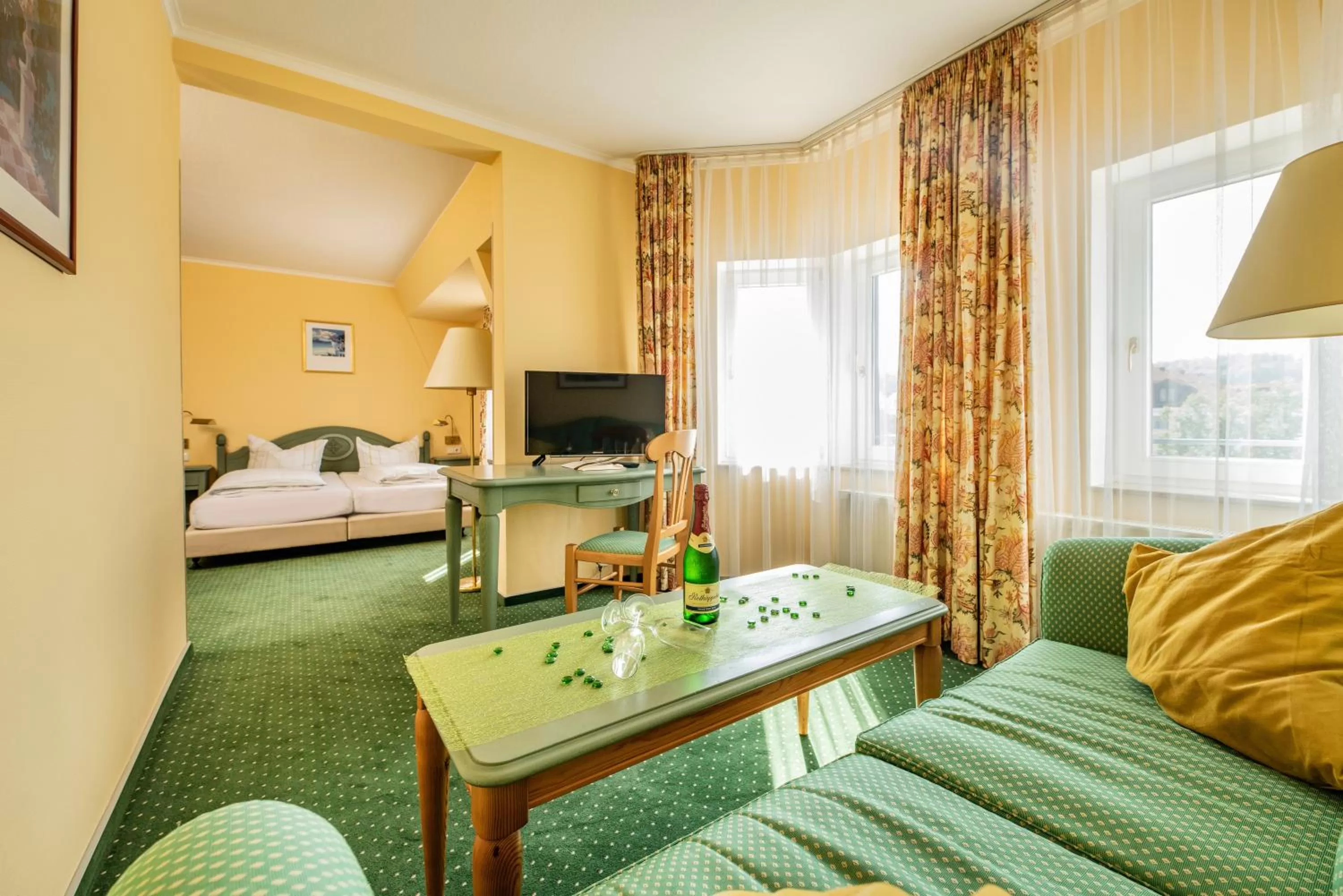 TV and multimedia, Bed in Hotel Herzog Georg