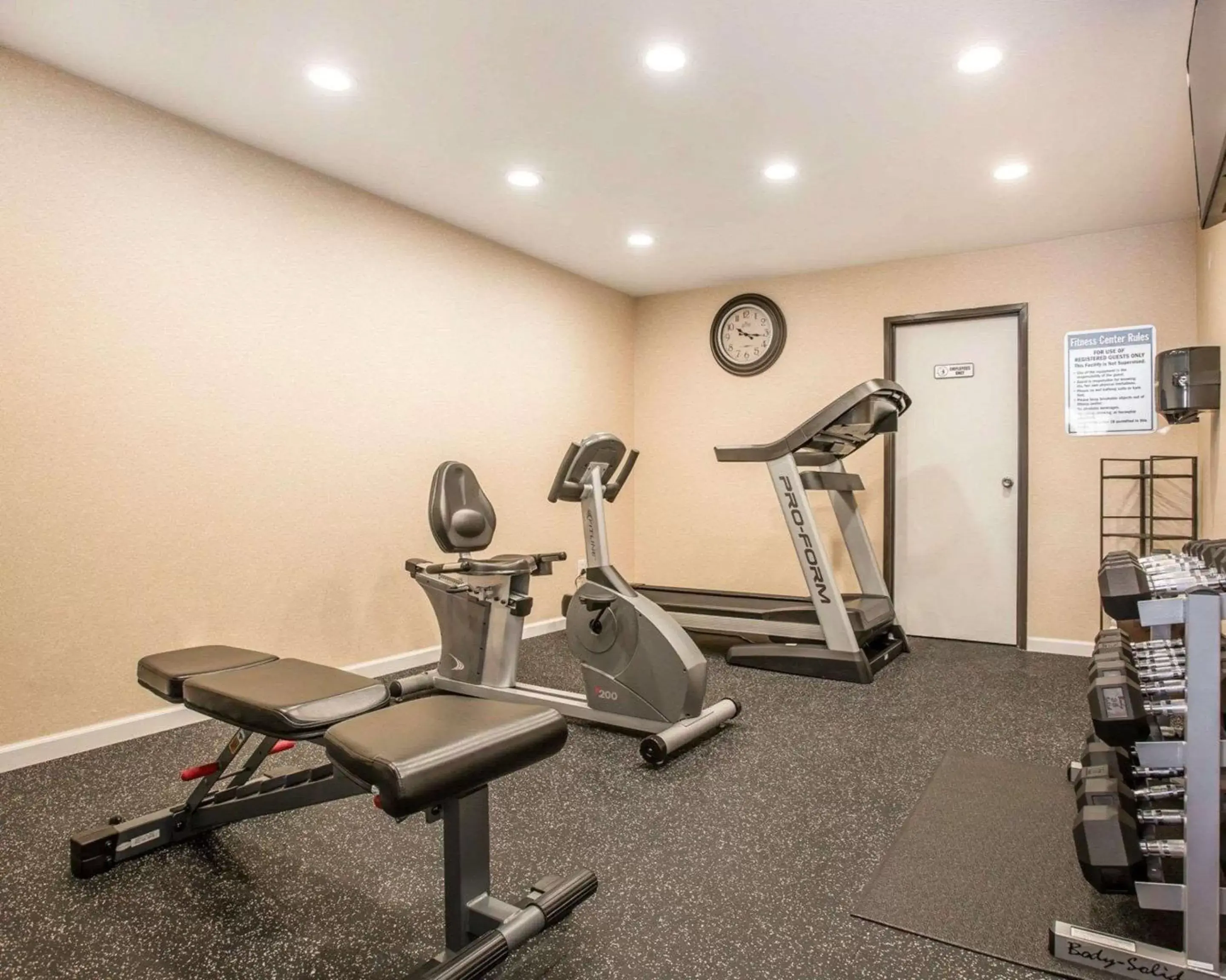 Fitness centre/facilities, Fitness Center/Facilities in Quality Inn & Suites Woodland- Sacramento Airport
