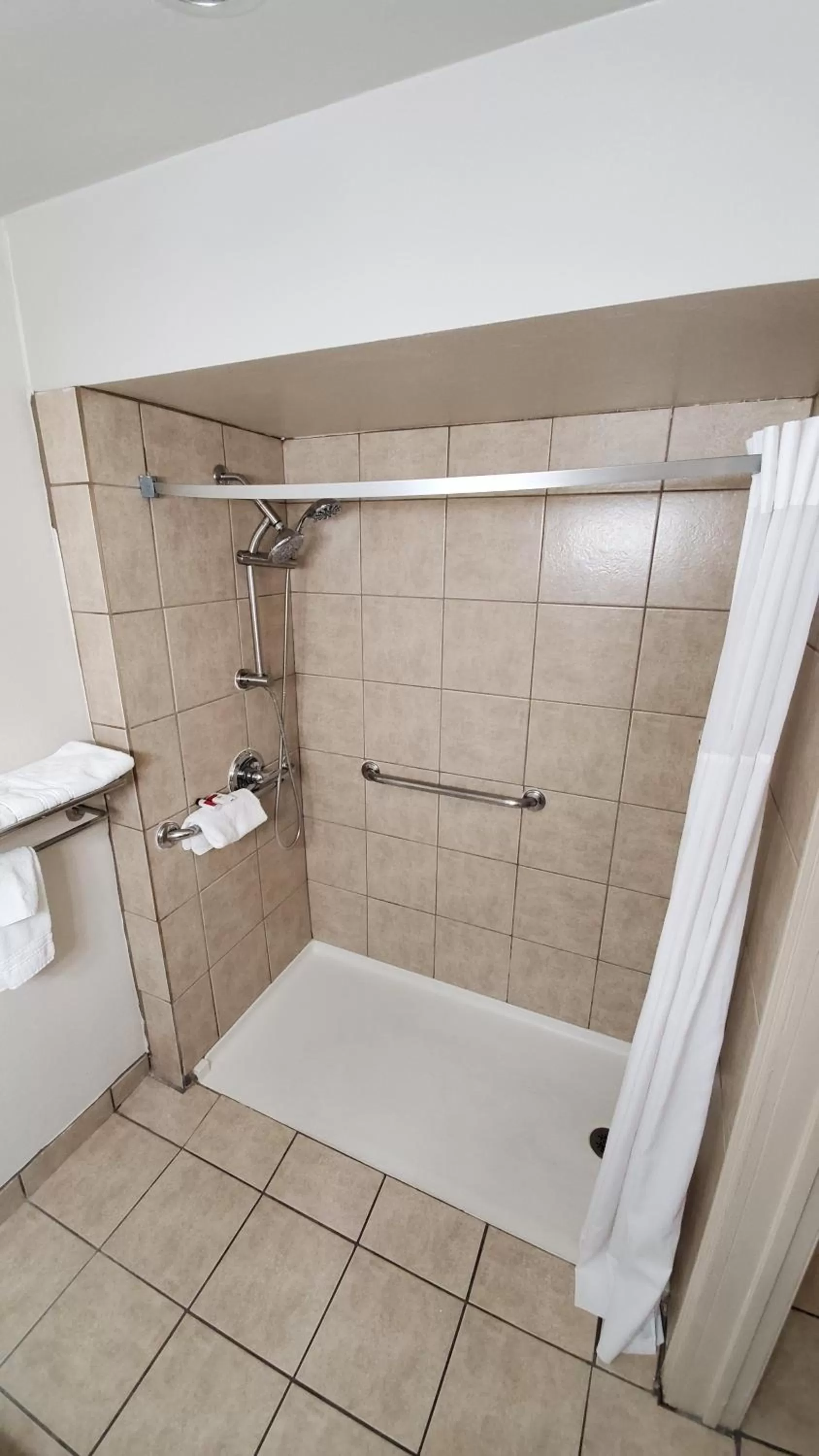 Shower in Days Inn by Wyndham Roswell