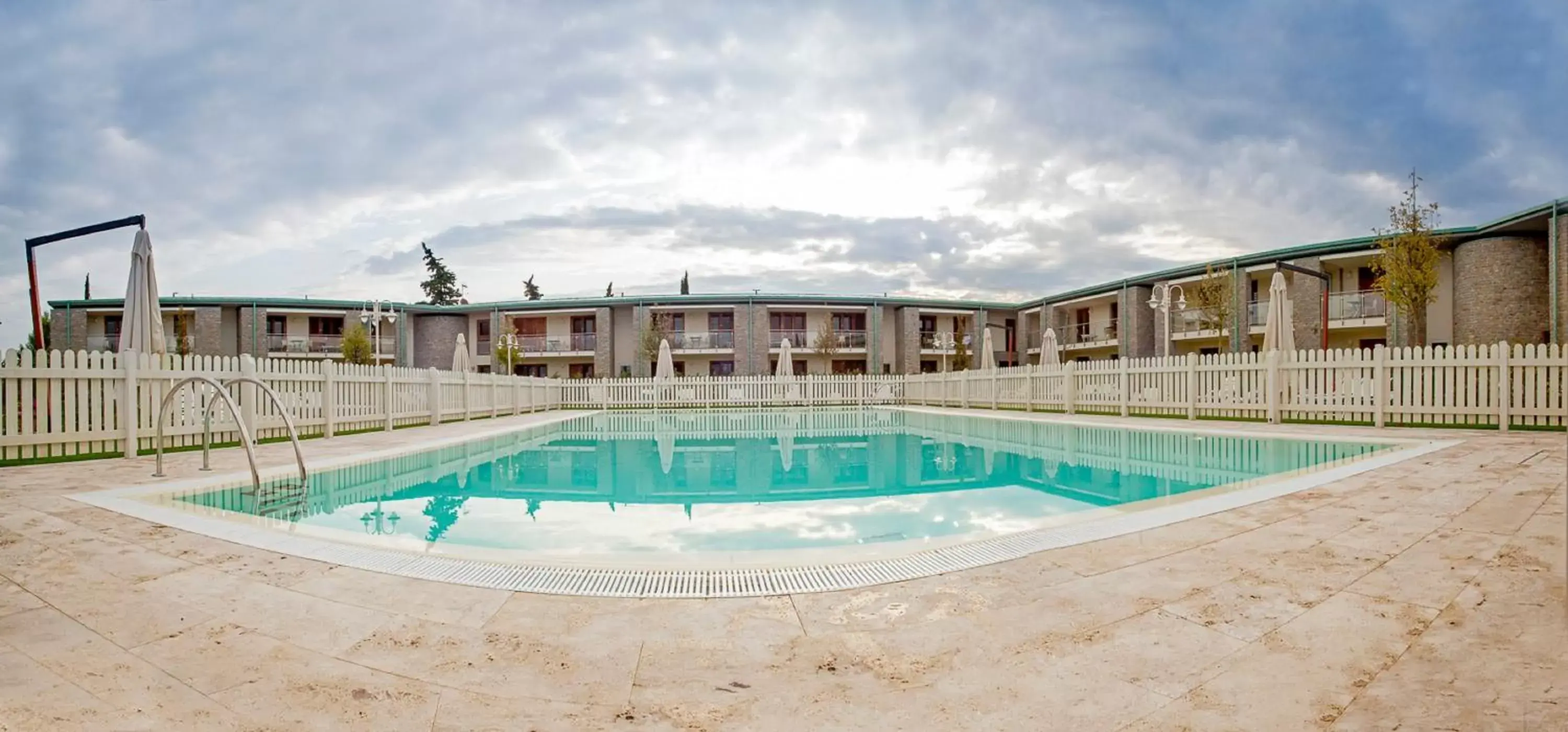 Spring, Swimming Pool in Chianti Village Morrocco