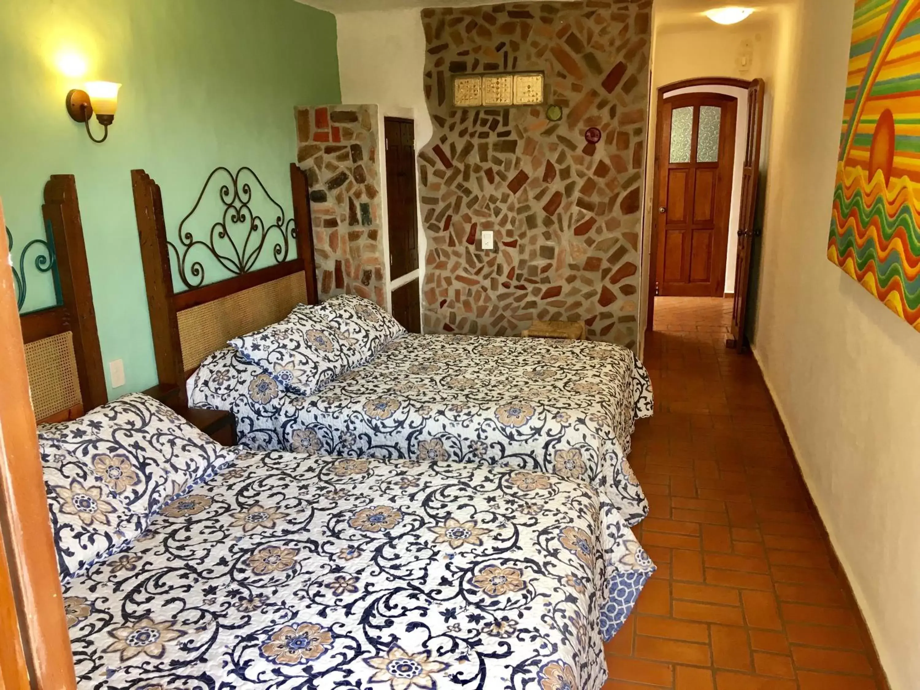 Photo of the whole room, Bed in Casa Miguel Arcangel