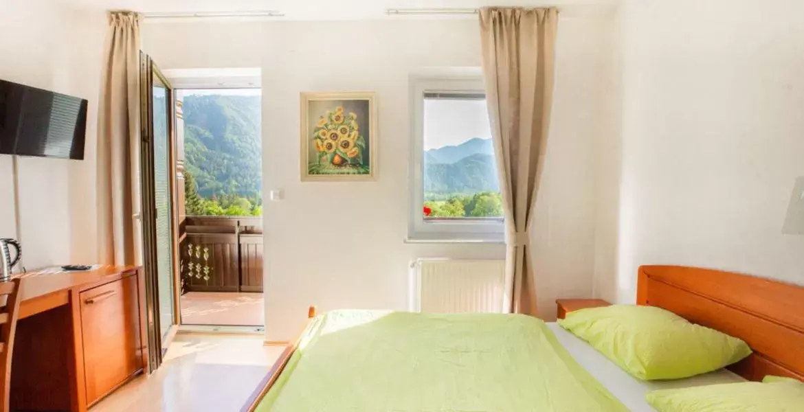 Double Room with Balcony in Nature Hotel Lukanc Double Room with Balcony in Nature Hotel Lukanc