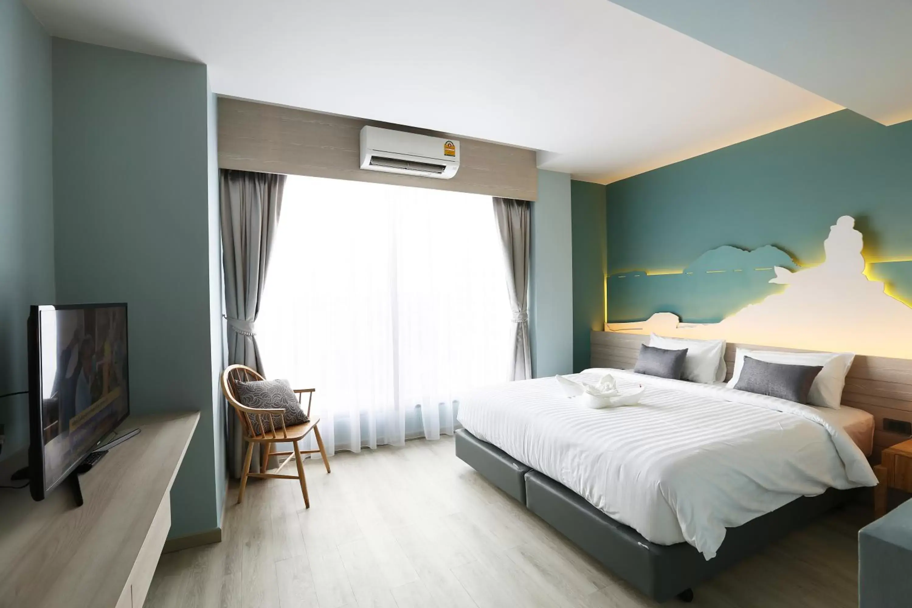 Bedroom, Bed in Hatyai Signature Hotel