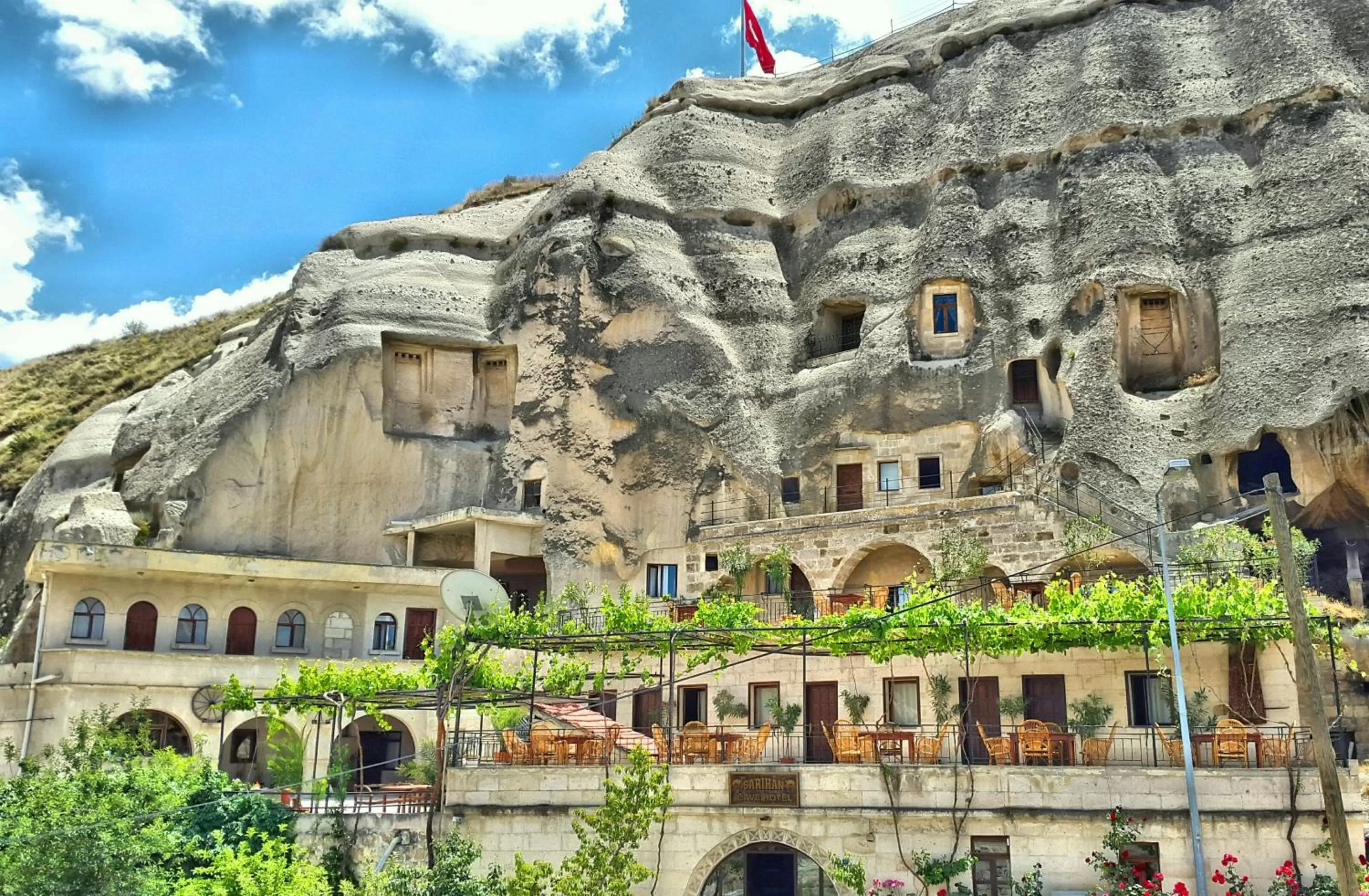 City view in Elite Cave Suites