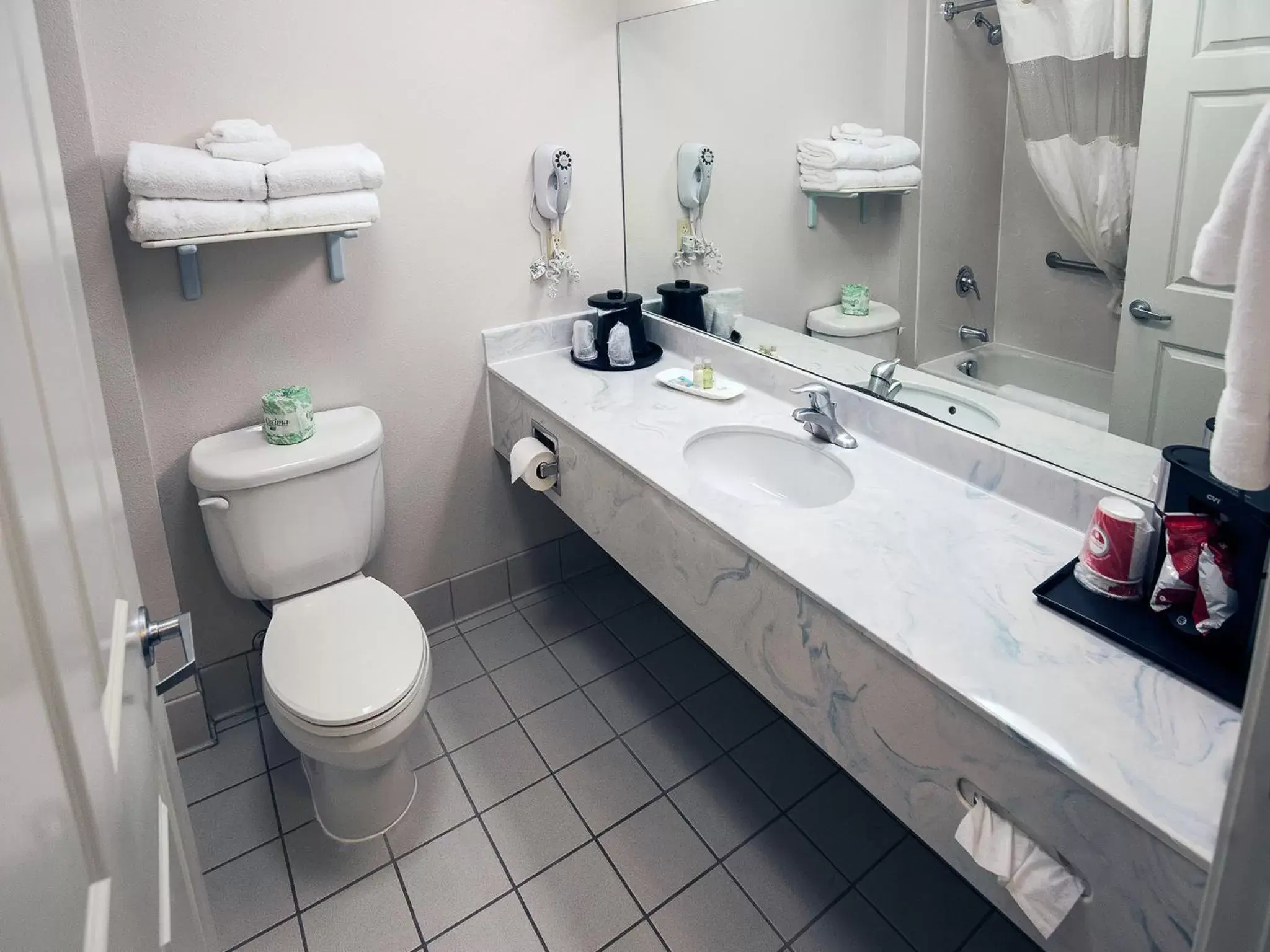 Bathroom in SureStay Plus Hotel by Best Western Billings