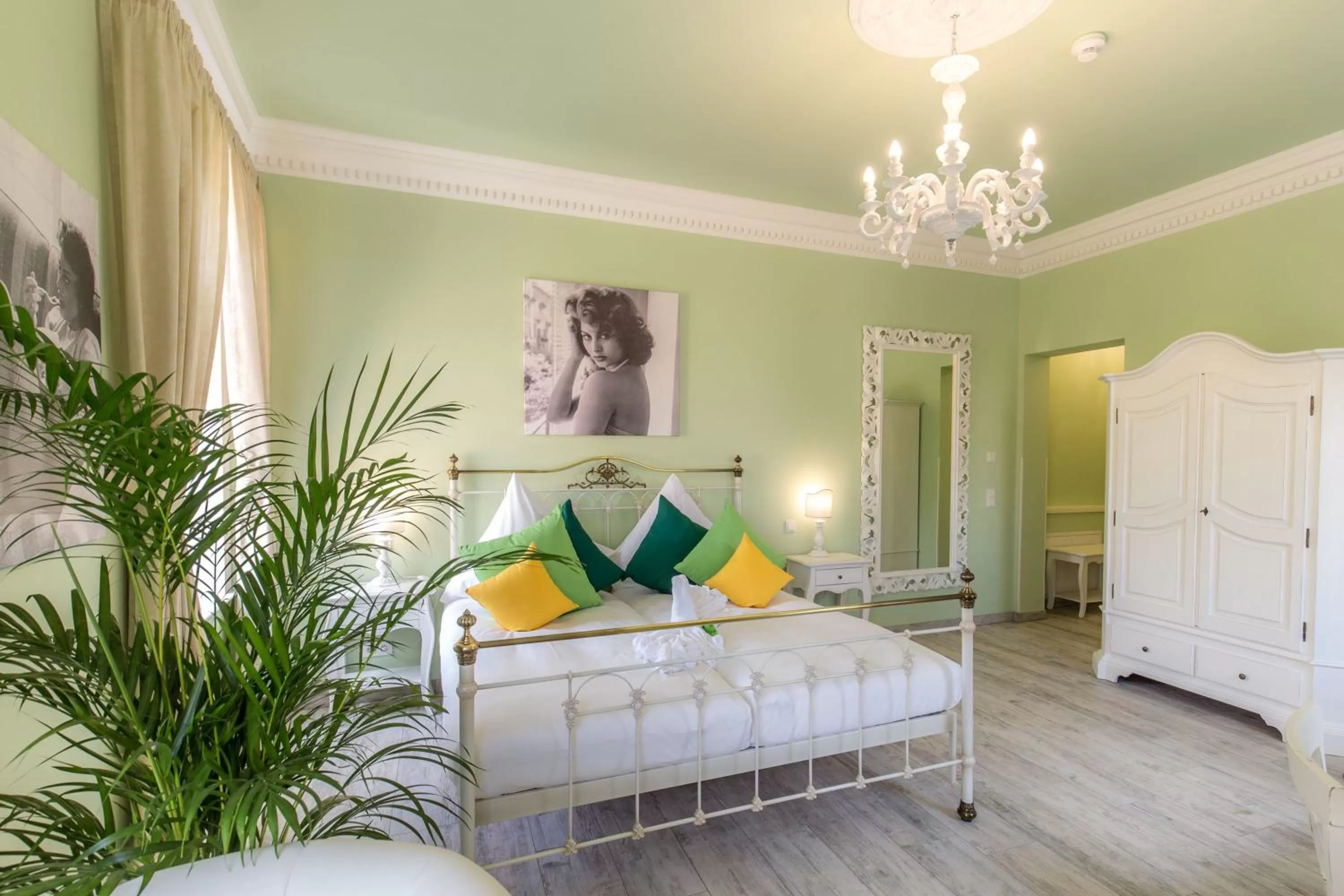 Photo of the whole room, Bed in Grande Albergo Giancarlo