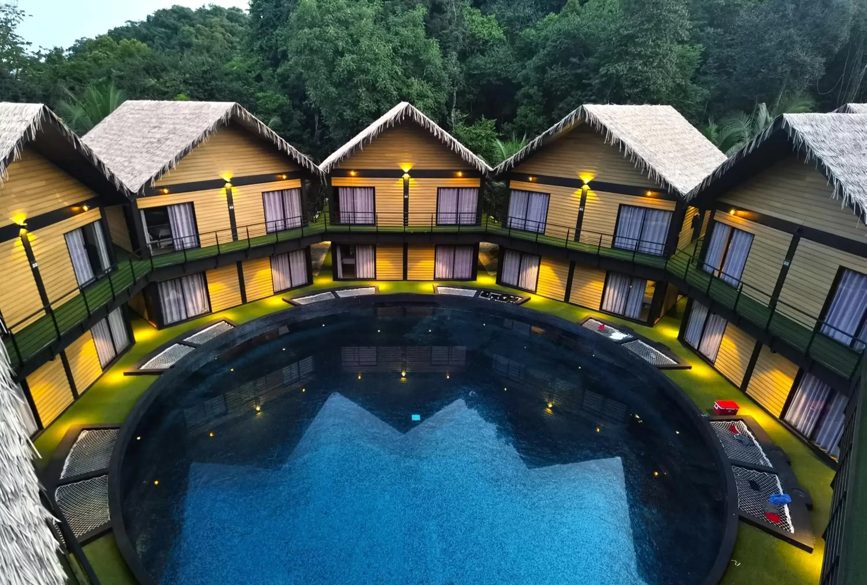 Property building, Pool View in A Rock Resort Langkawi - Coral Reefs