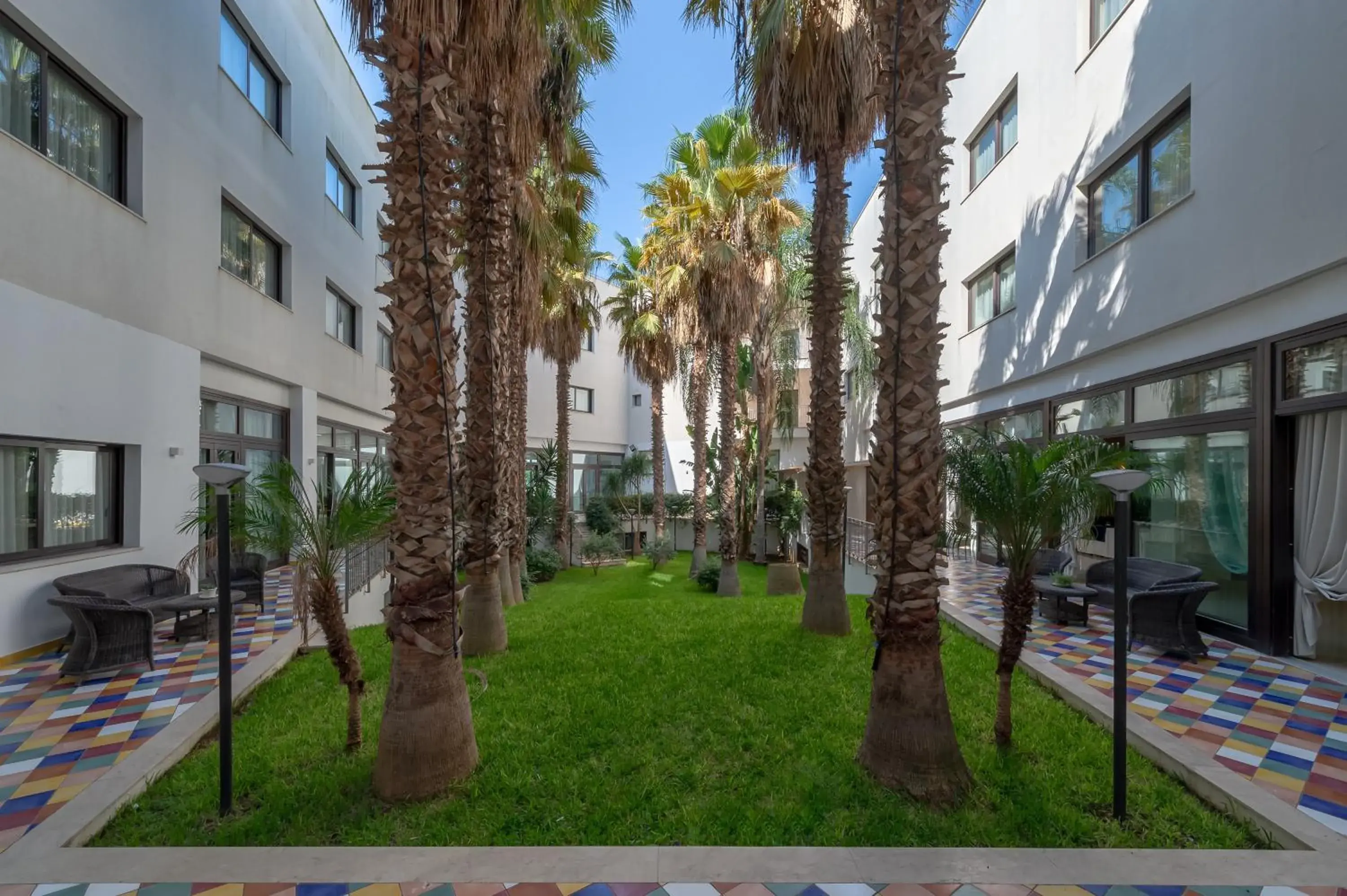 Inner courtyard view, Property Building in Grand Hotel Sofia