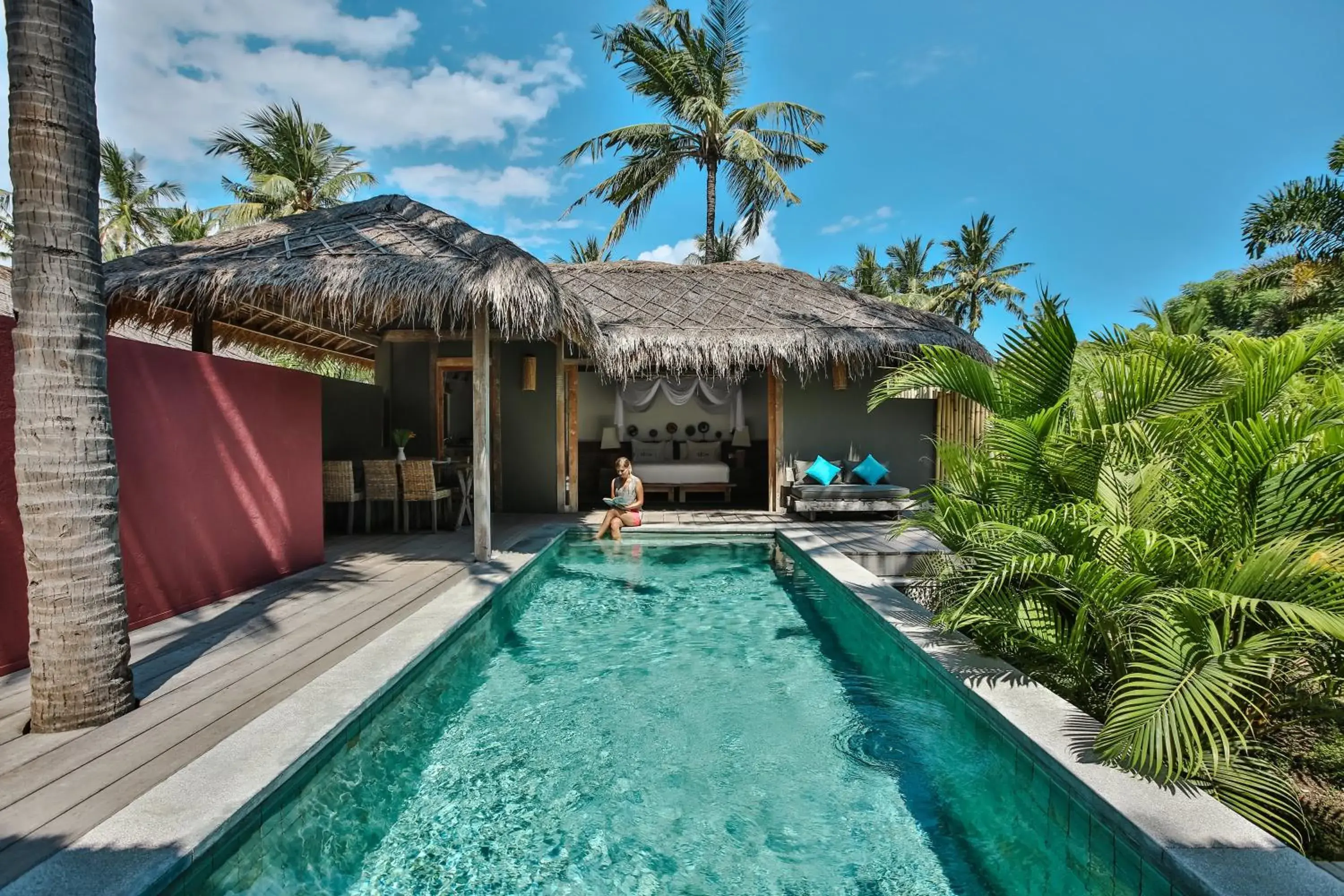 Swimming Pool in Slow Gili Air