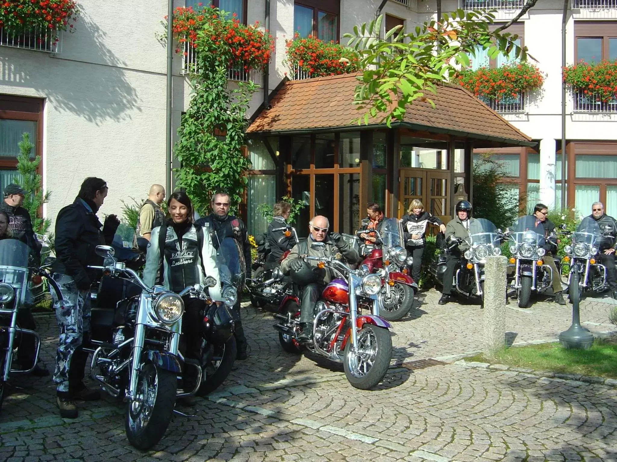 group of guests, Guests in Flair Park Hotel Ilshofen