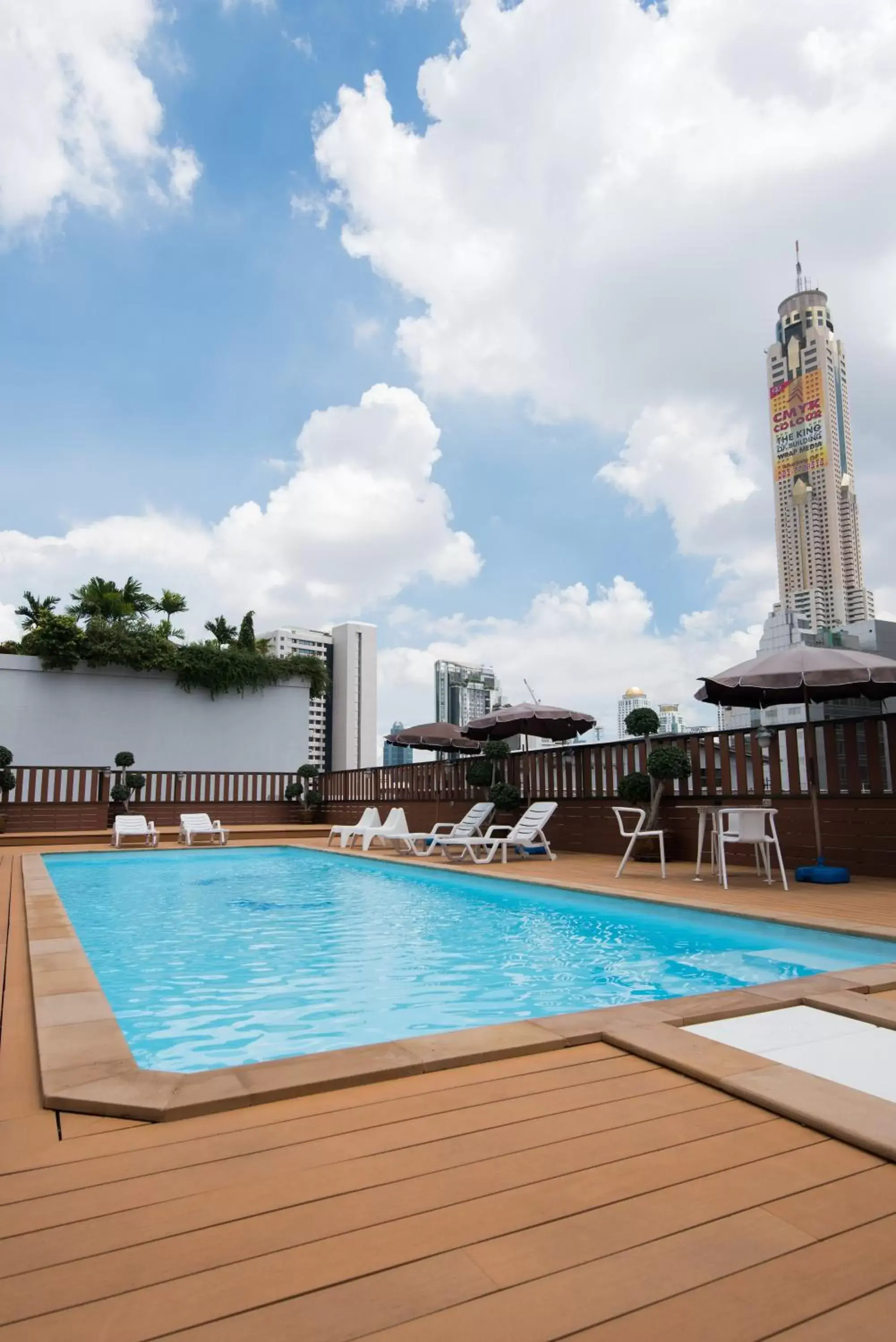 Swimming Pool in True Siam Rangnam Hotel