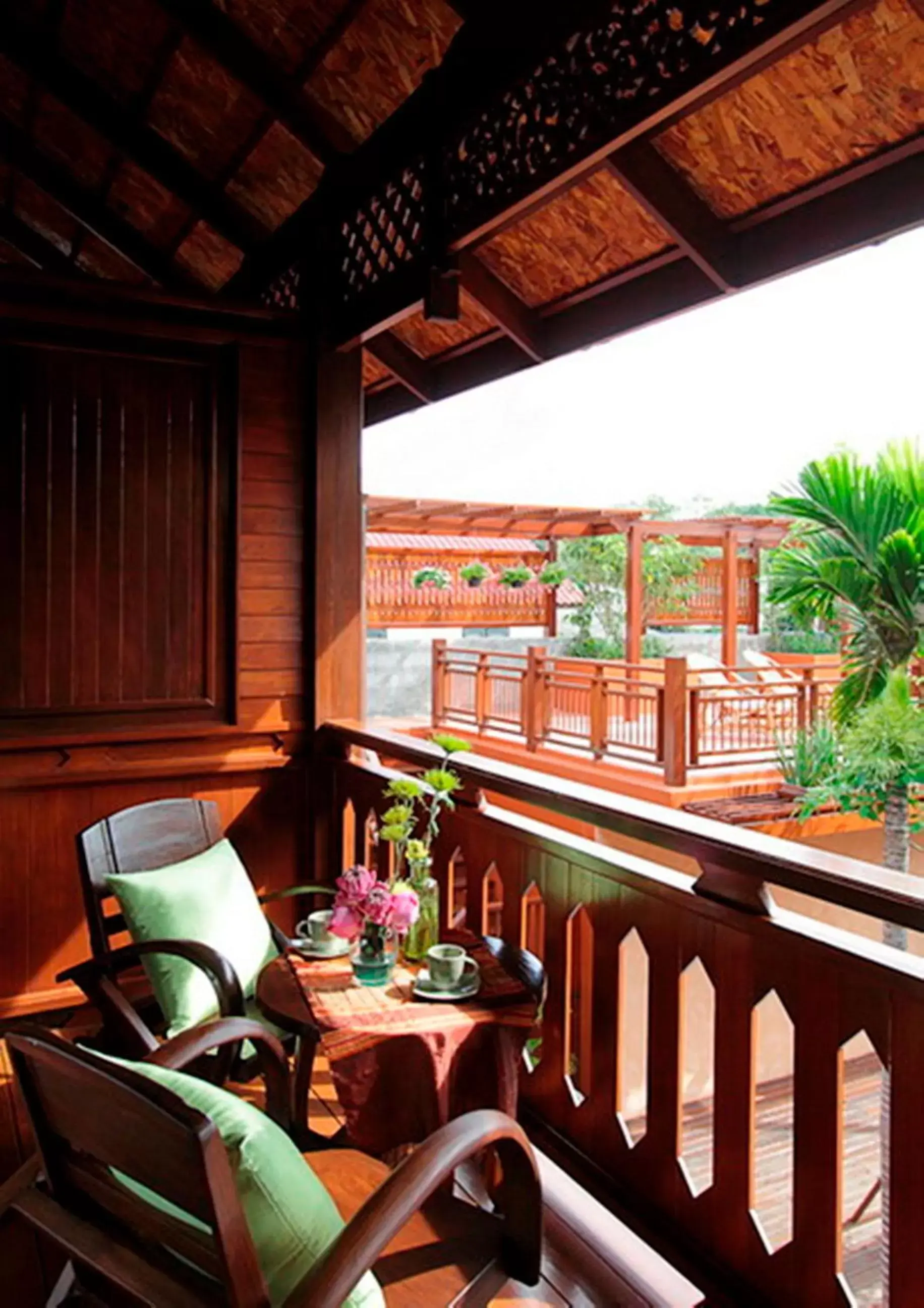 Balcony/Terrace in Baan U Sabai Boutique House-SHA Plus
