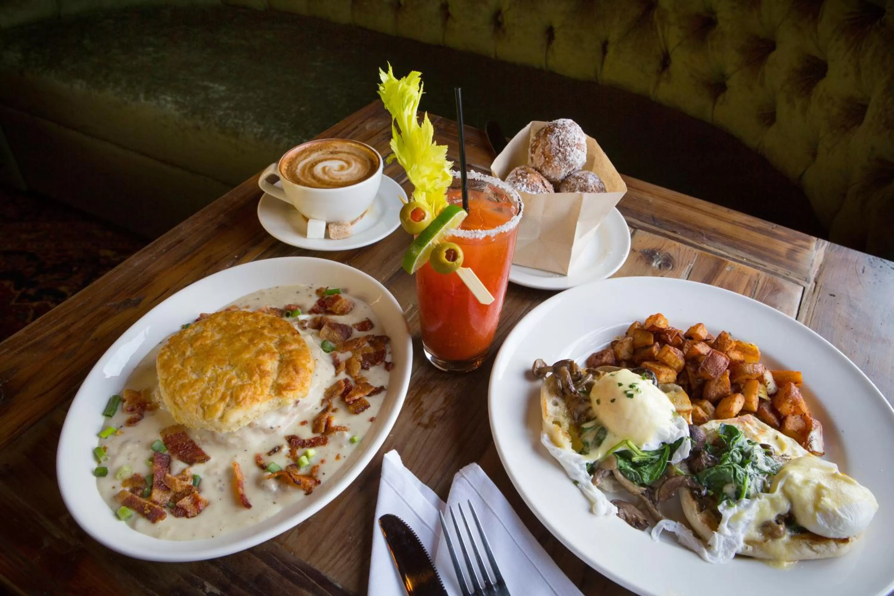 Food in McMenamins Anderson School