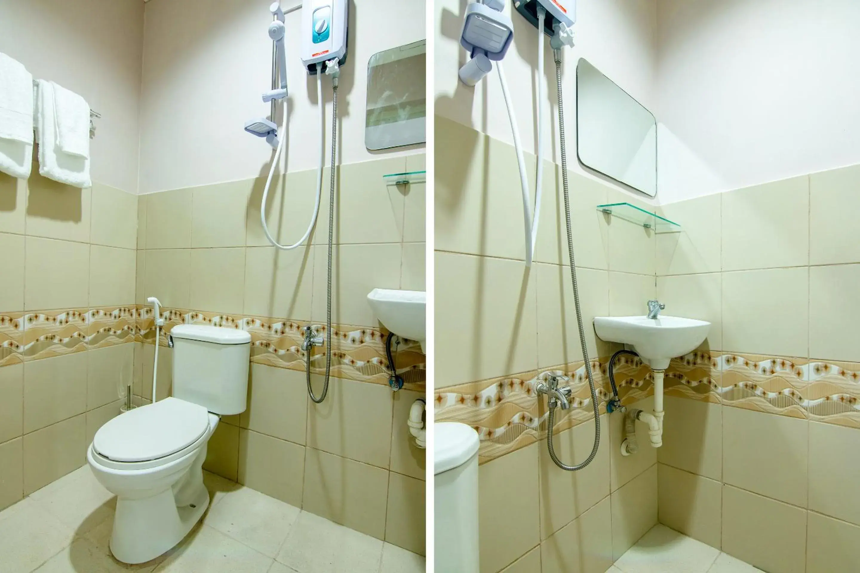 Bathroom in OYO 152 Sangco Condotel