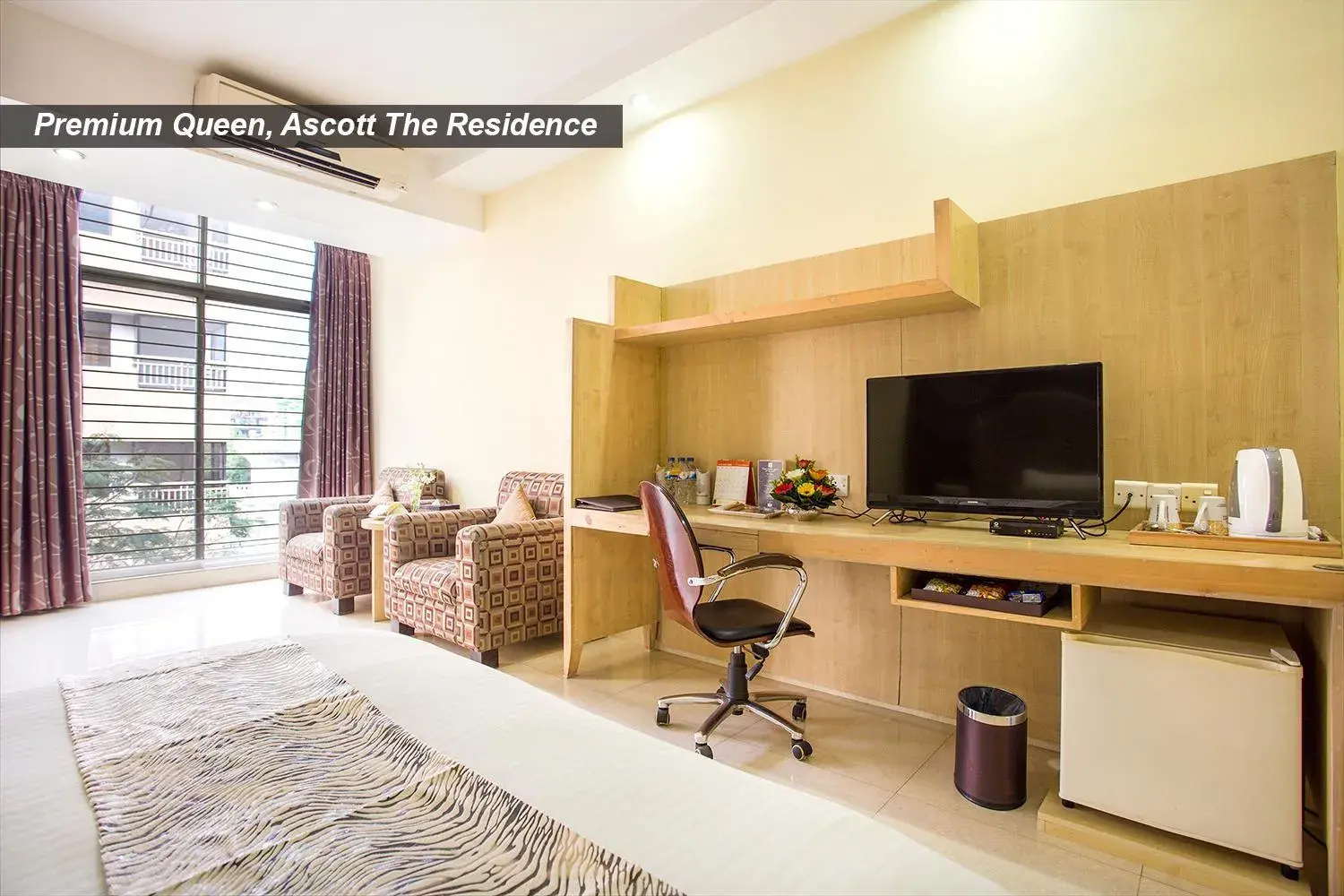 TV/Entertainment Center in Ascott The Residence Dhaka