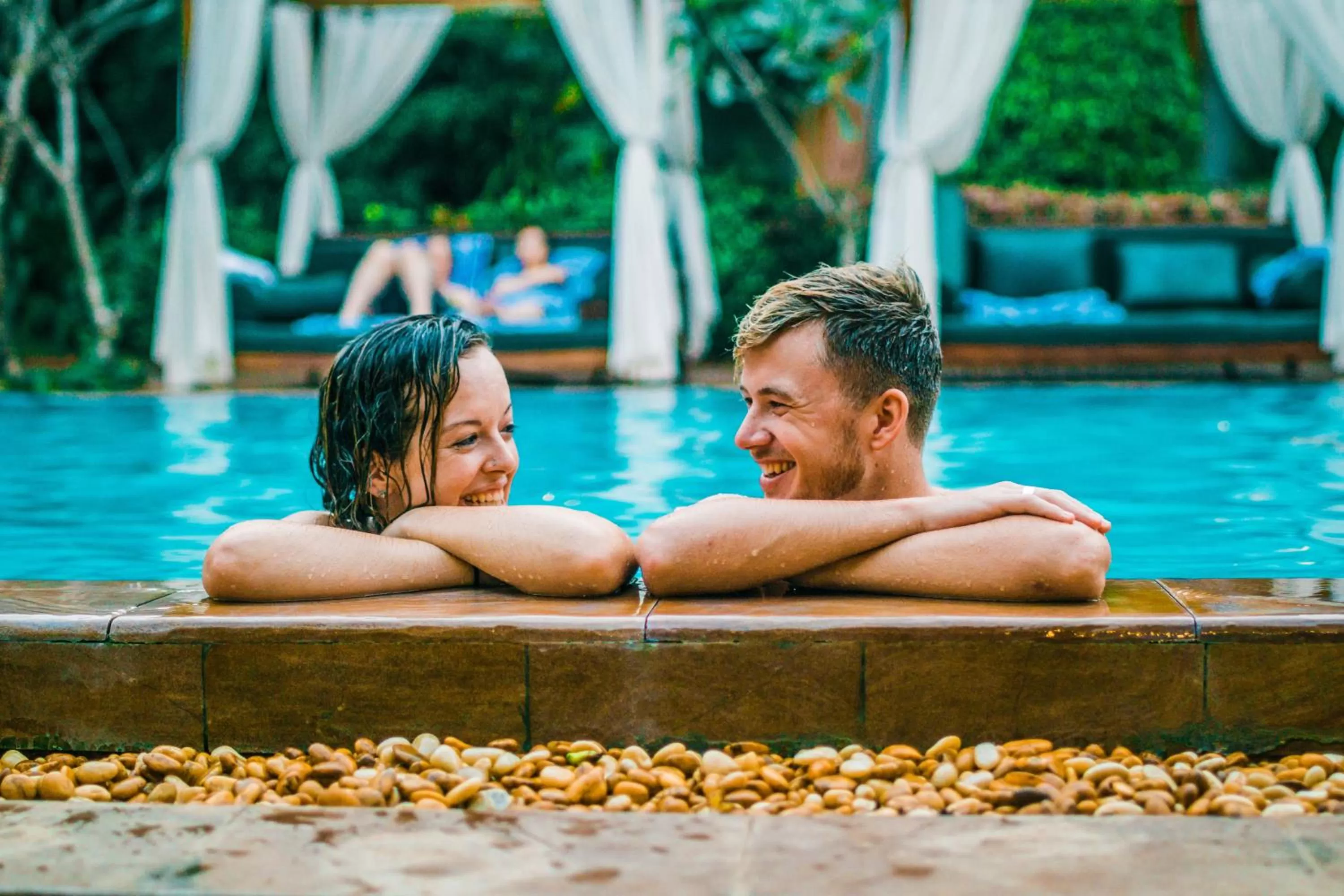 Swimming Pool in Angkor Style Resort