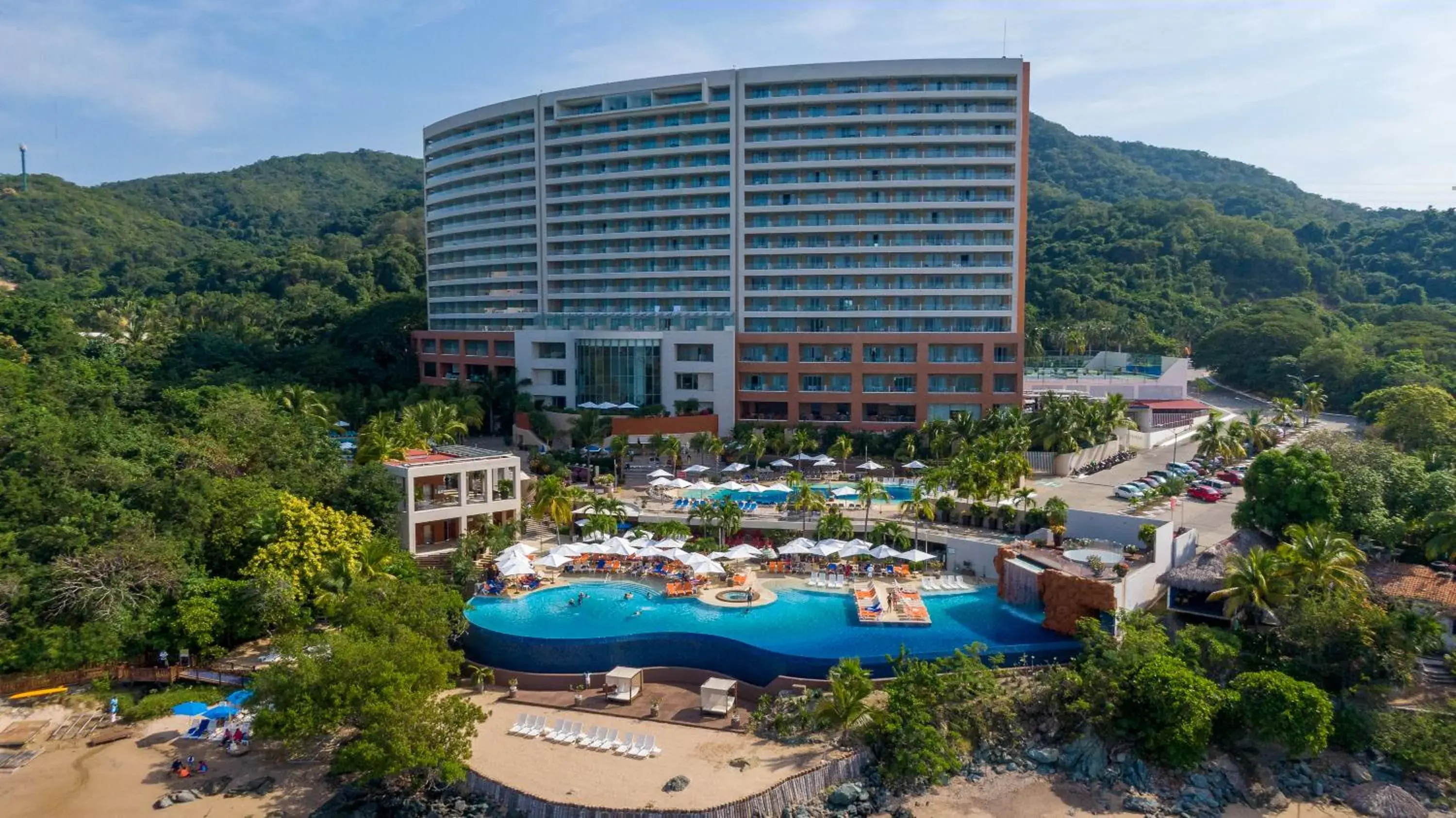 Property building, Bird's-eye View in Azul Ixtapa Grand All Inclusive Suites - Spa & Convention Center