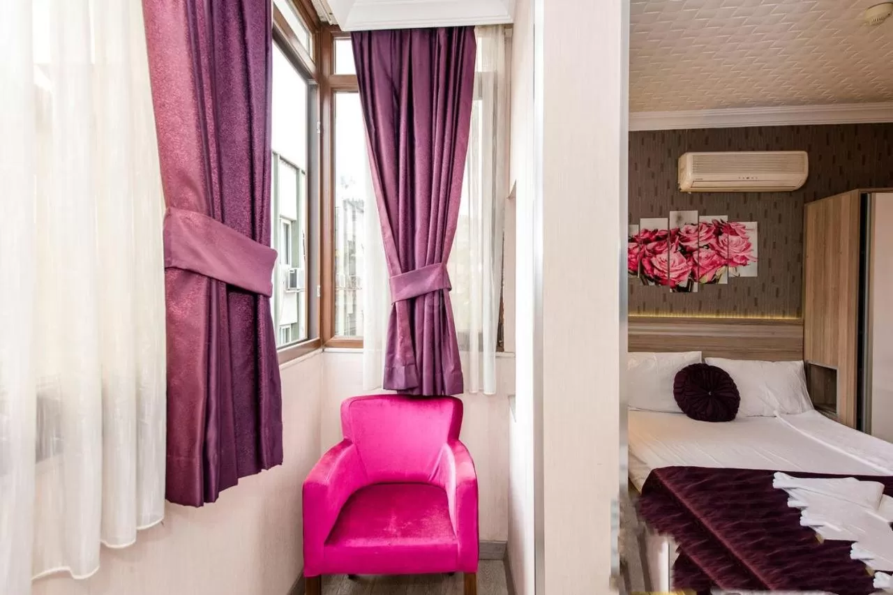 Bed in Olimpiyat Hotel Izmir