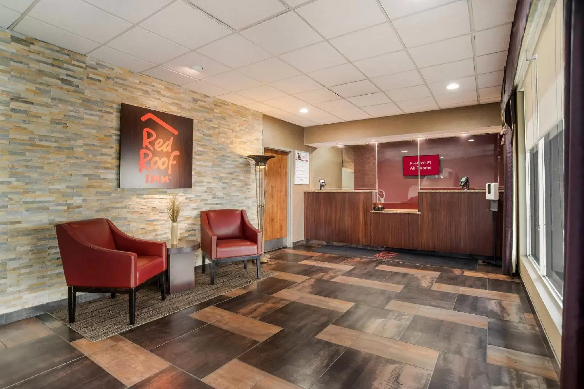 Lobby or reception, Lobby/Reception in Red Roof Inn Baltimore South Glen Burnie