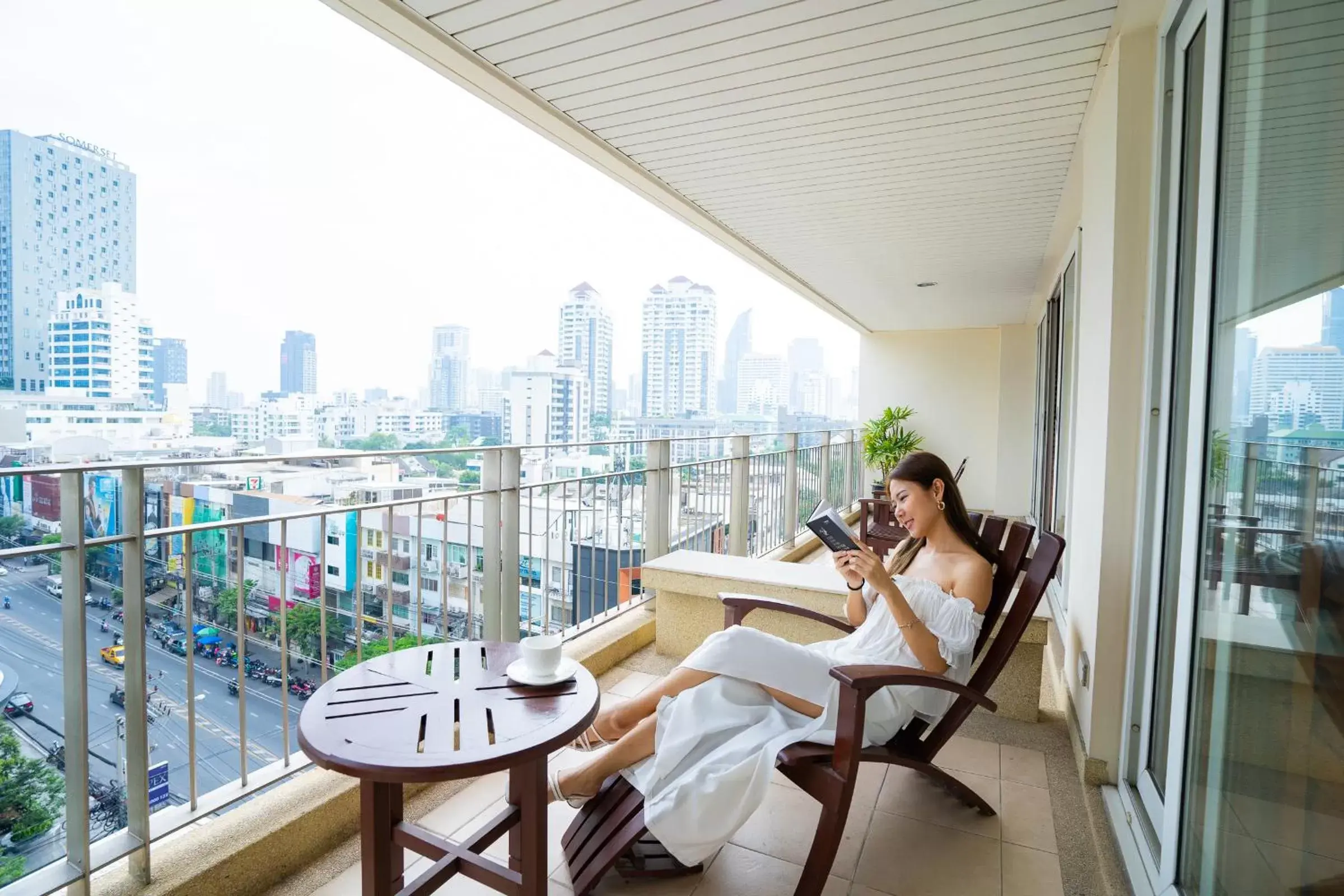 Balcony/Terrace in Centre Point Sukhumvit Thong-Lo