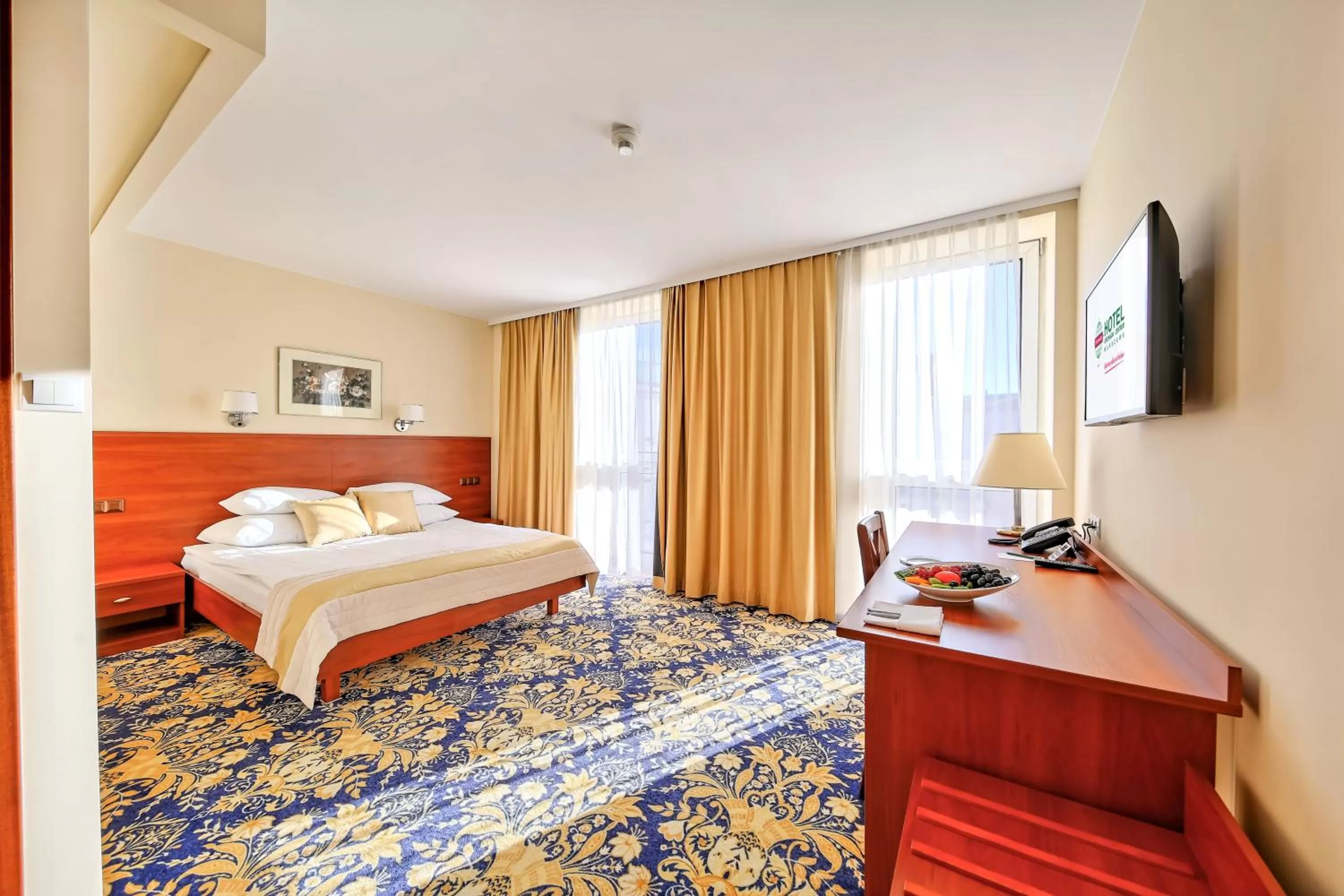 Bed in Hotel Gromada Warszawa Centrum