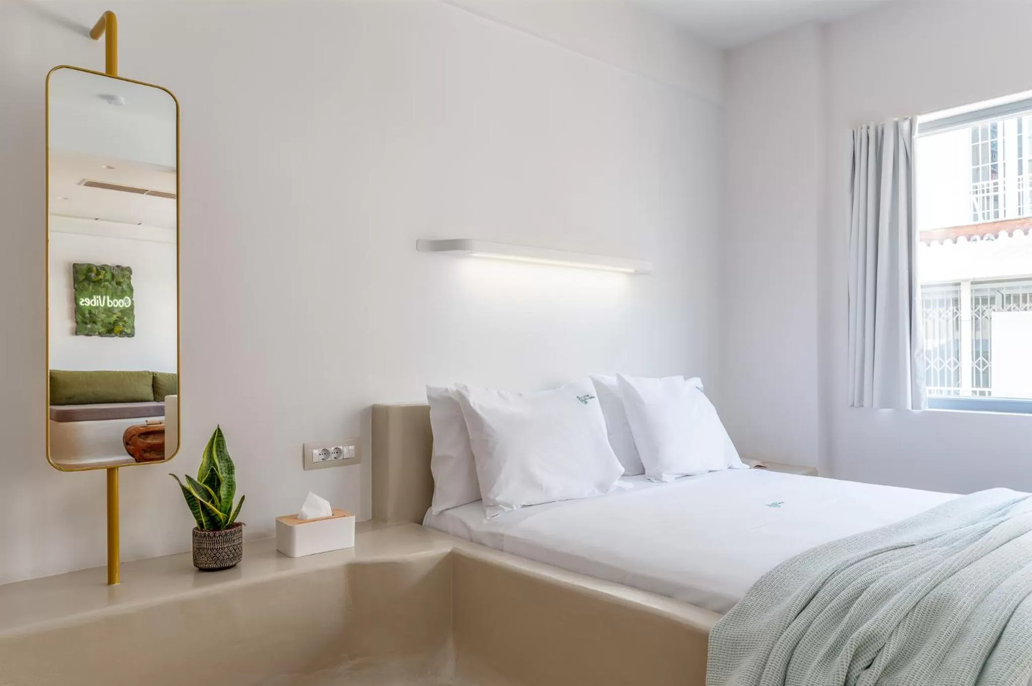 Bed in LOFUS Bio-Suites