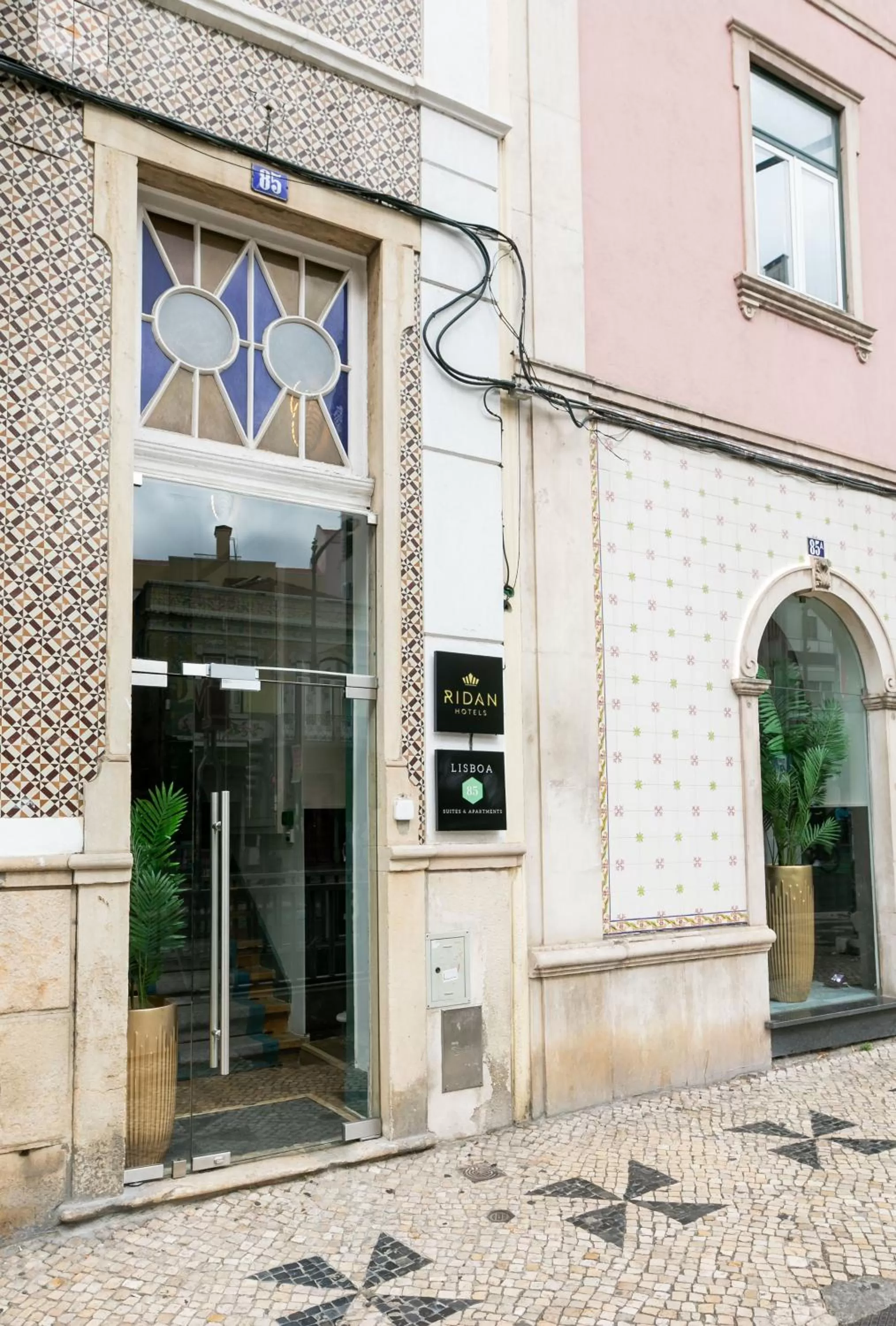 Facade/entrance in Lisboa 85 Suites & Apartments by RIDAN Hotels