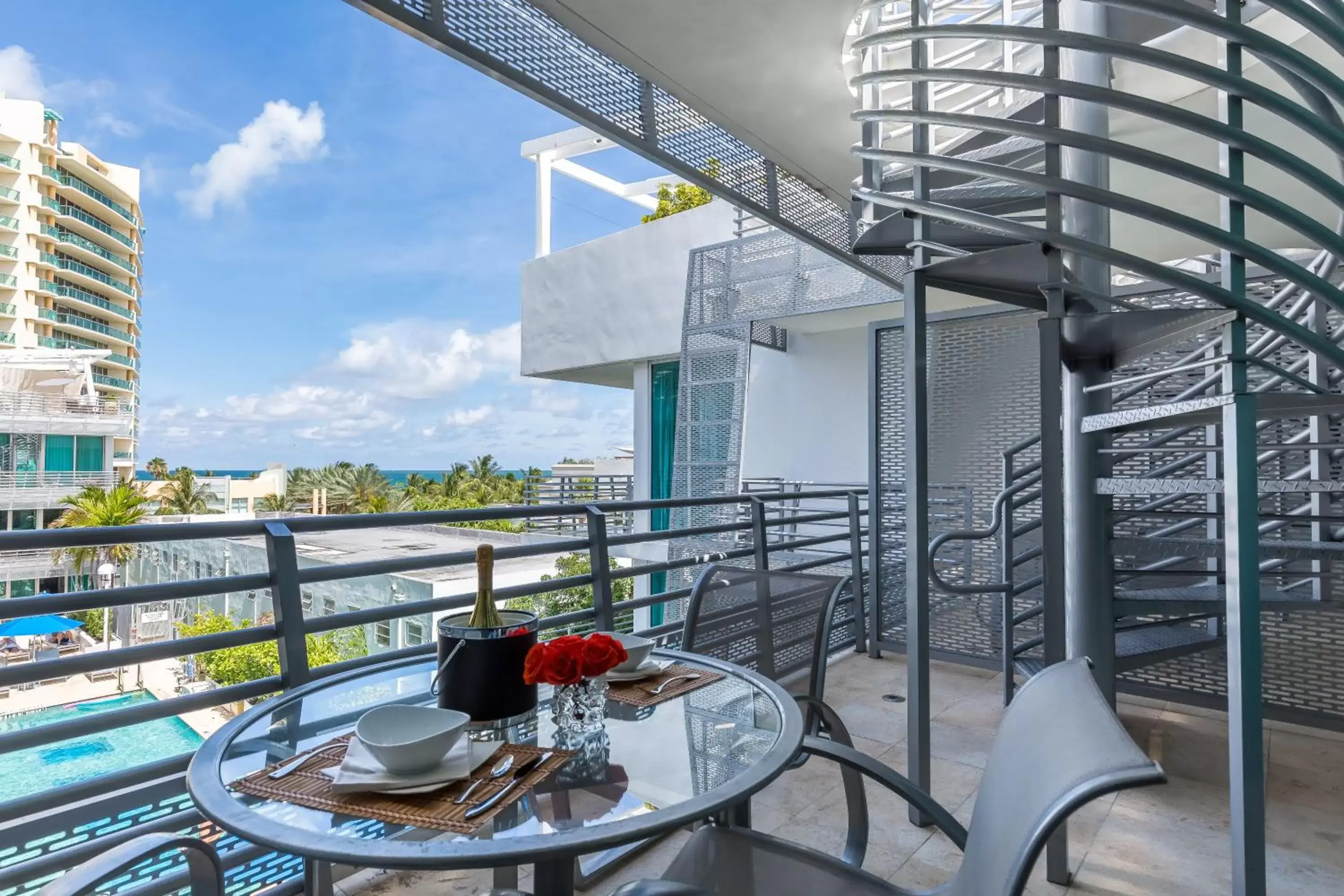 Balcony/Terrace in SBV Luxury Ocean Hotel Suites