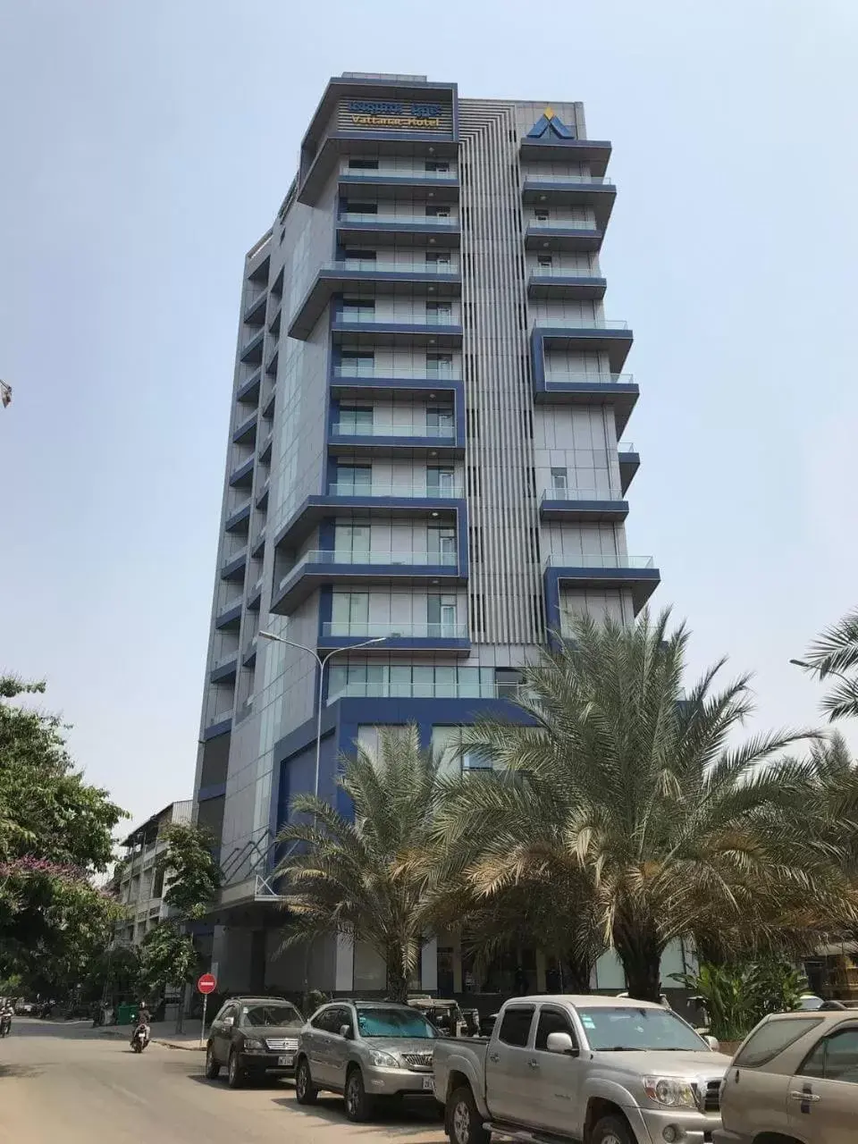 Property building in V V Hotel Battambang Property building in V V Hotel Battambang