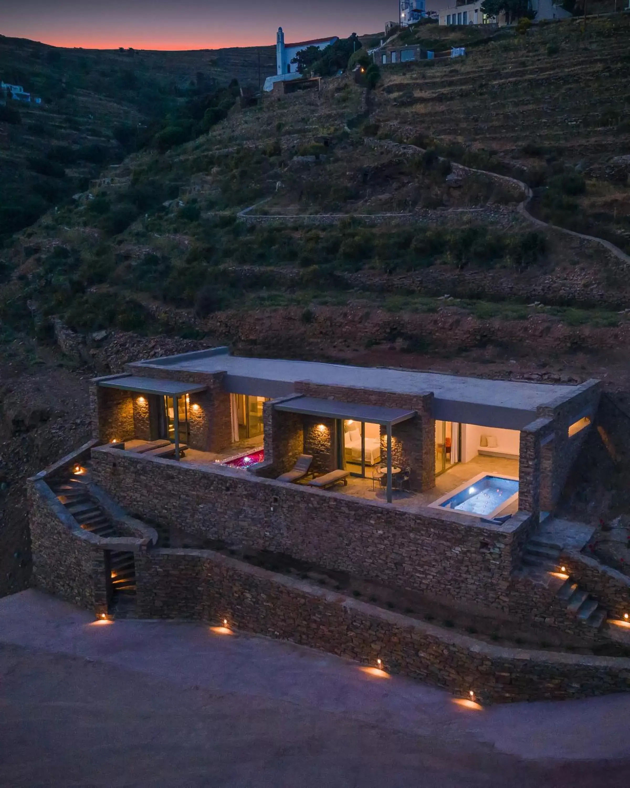 Property building in Aeolis Tinos Suites Property building in Aeolis Tinos Suites