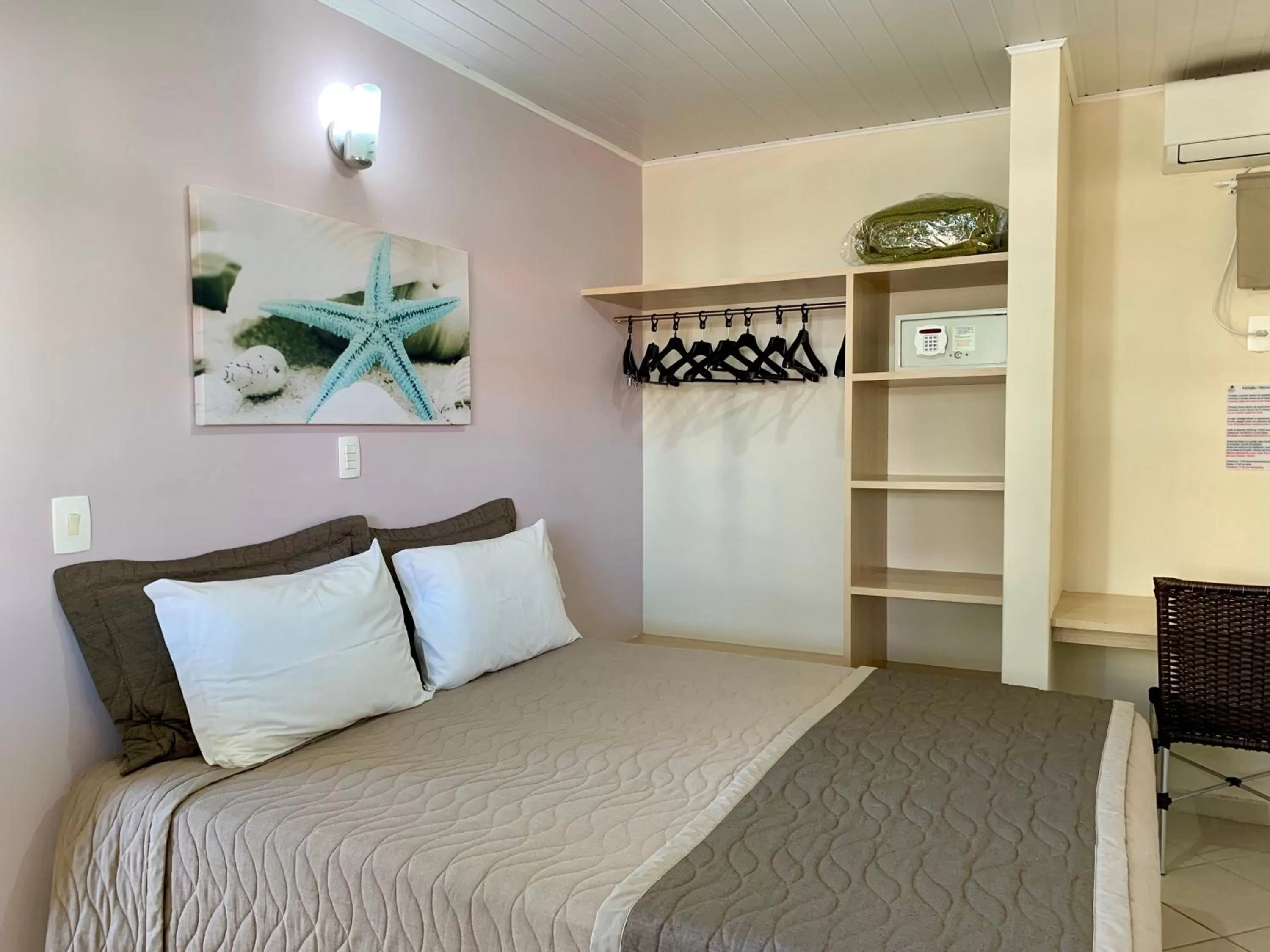 Bed in Pousada Mar Do Leste