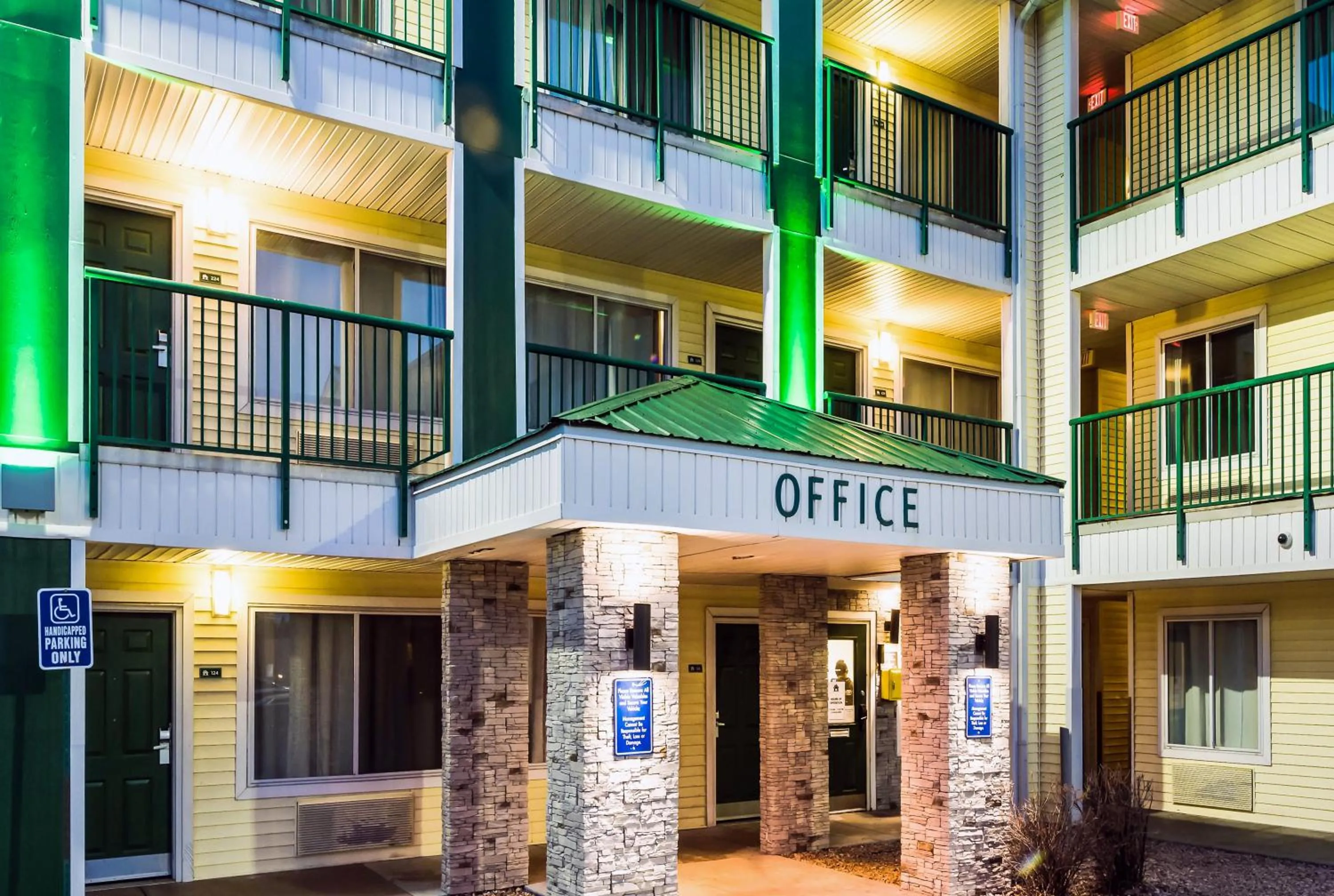 Property building in HomeTowne Studios by Red Roof Colorado Springs - Airport