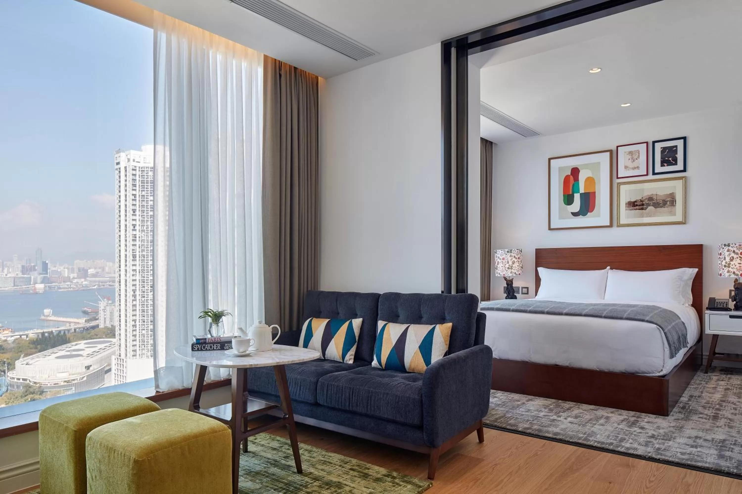 Living room, Bed in Little Tai Hang