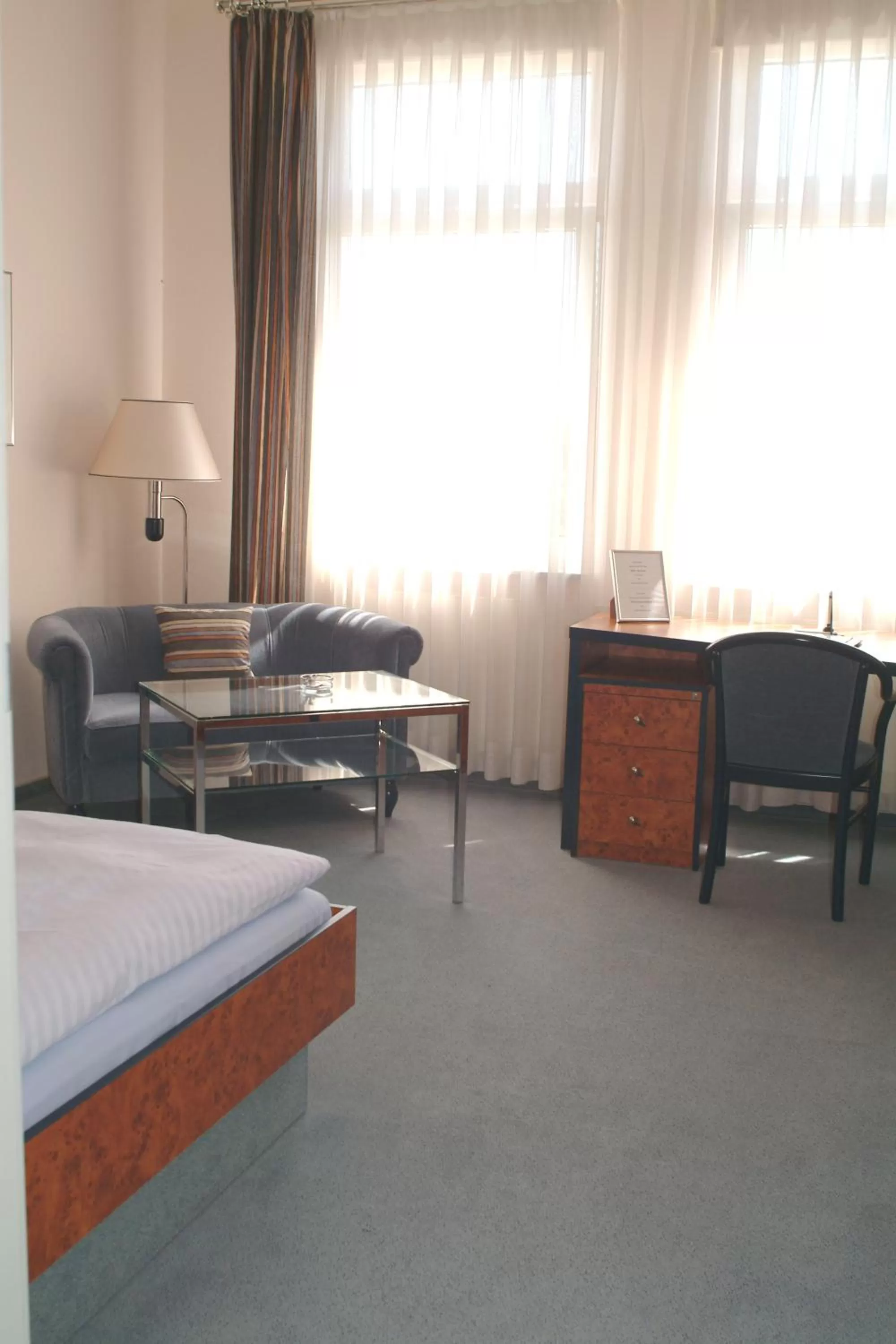 Seating area, Bed in Hotel Arkadia