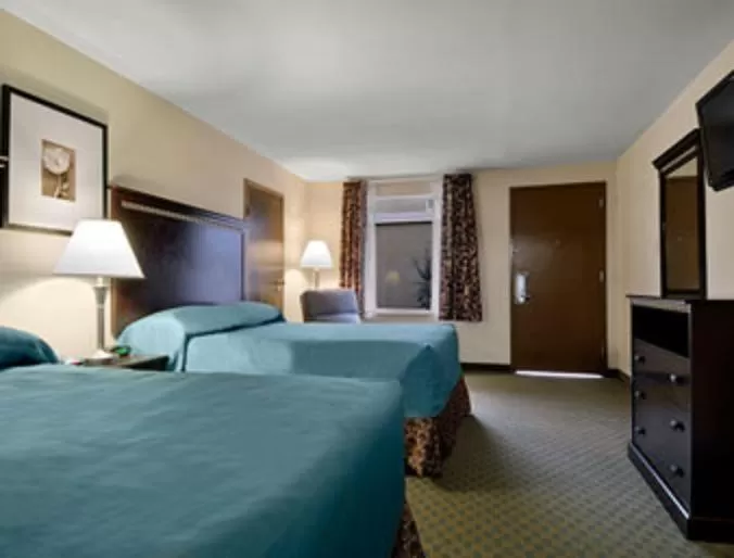Bed in Super 8 by Wyndham Danville