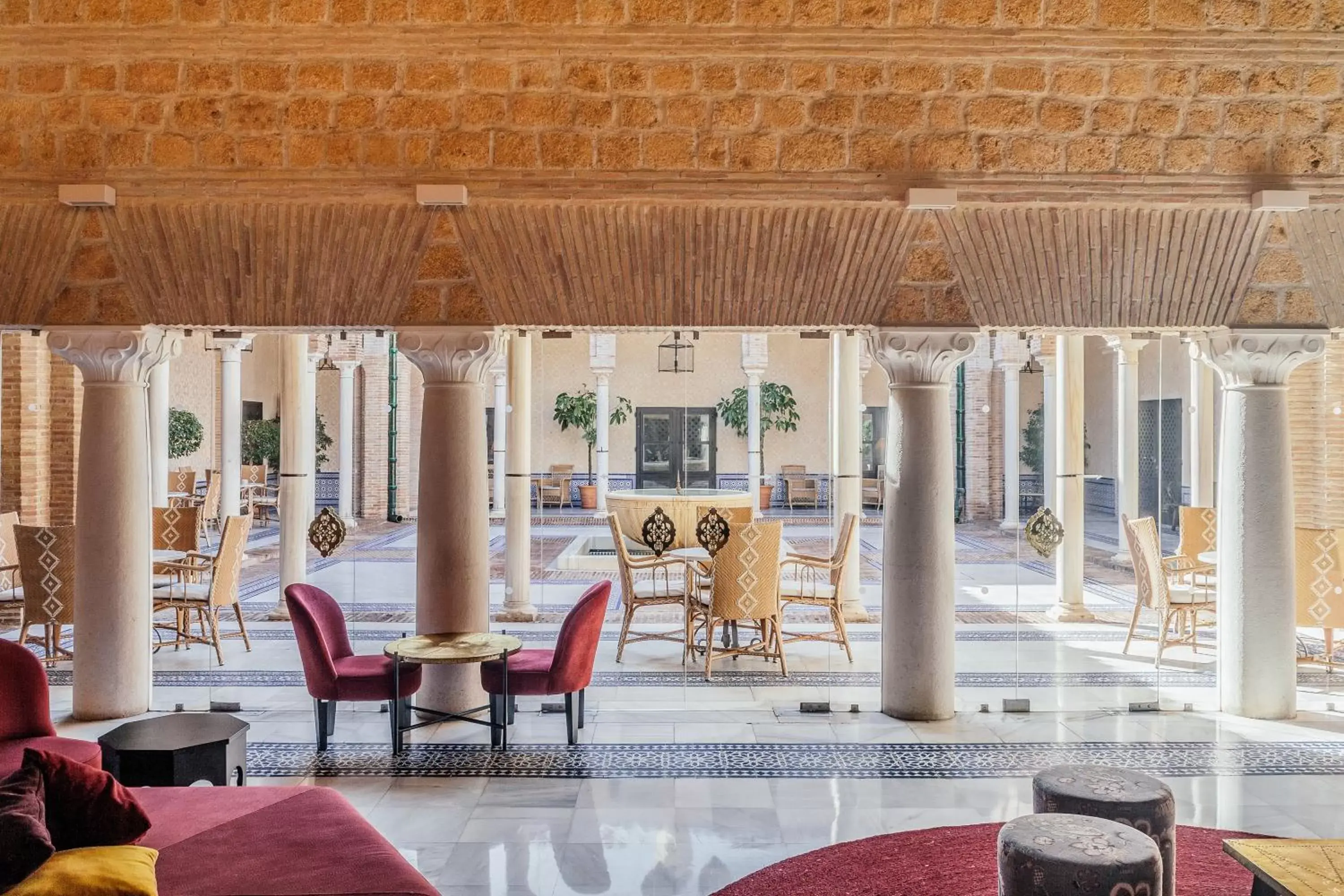 Living room in Parador de Carmona