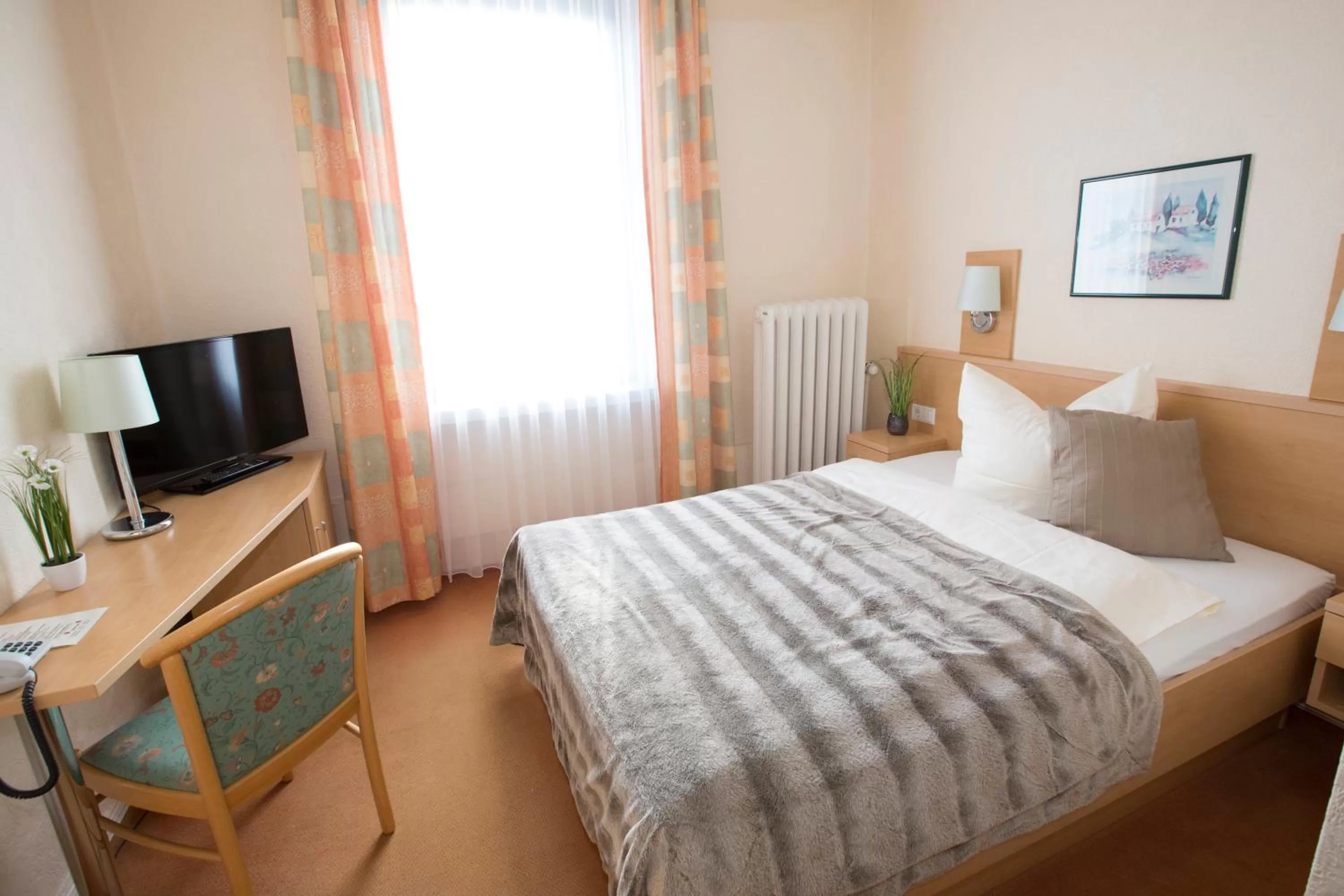 Bed in Hotel-Restaurant Wilhelmsbad