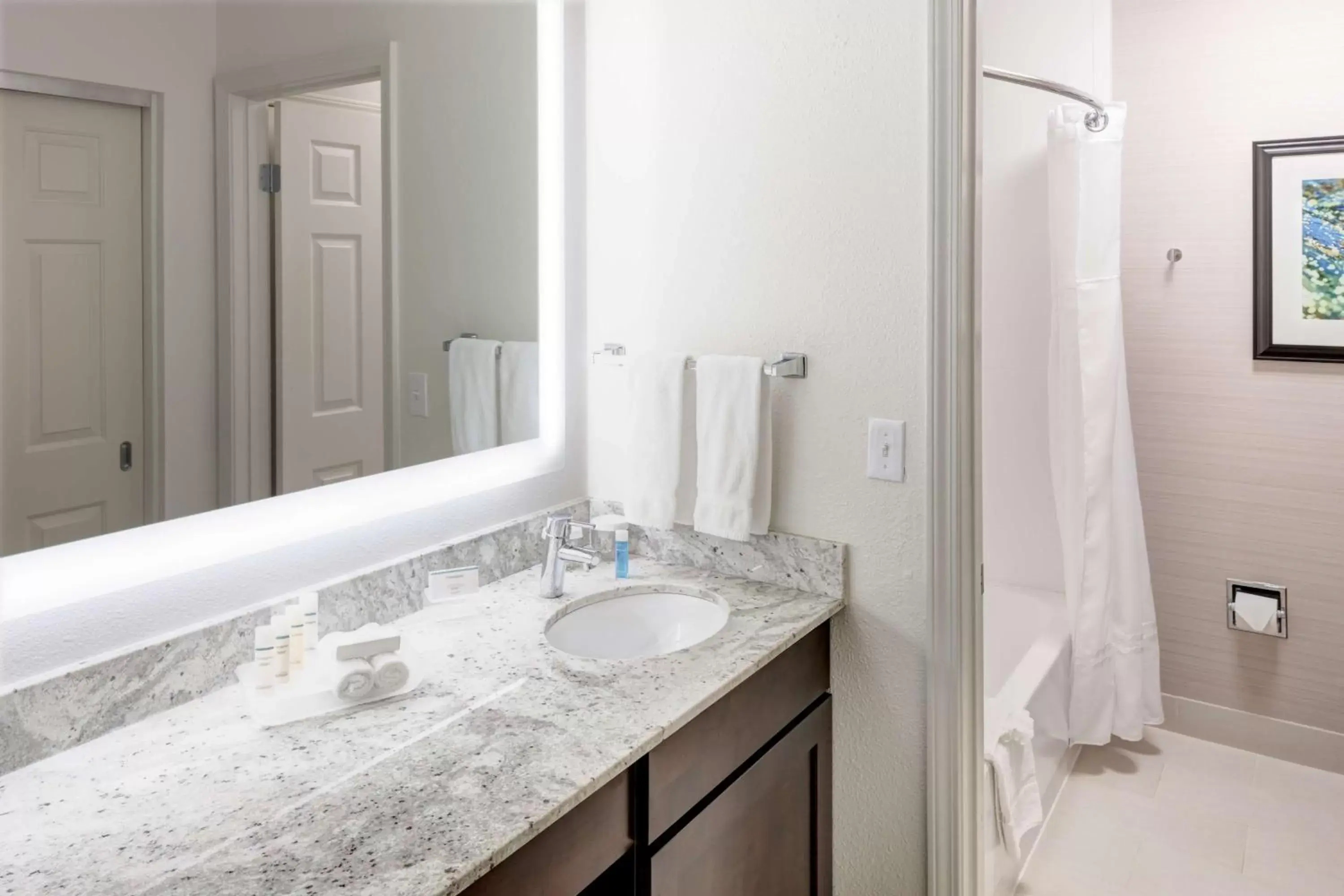 Bathroom in Homewood Suites by Hilton Seattle-Tacoma Airport/Tukwila